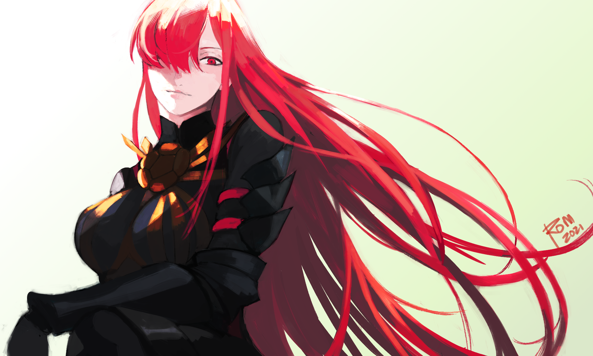 Oda Nobunaga from Fate/Grand Order HD Wallpaper