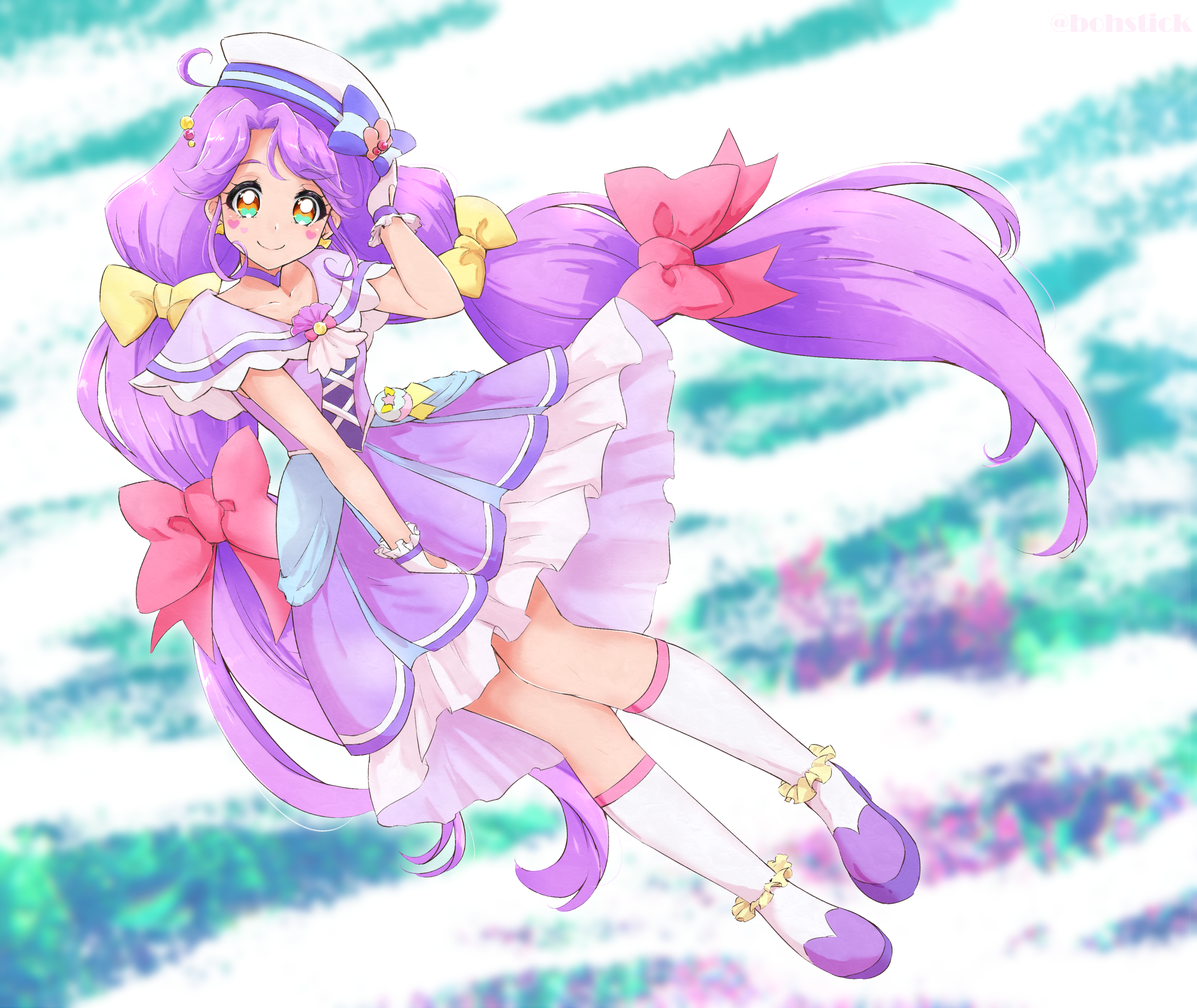 Cure Coral from Tropical-Rouge! Pretty Cure HD Wallpaper