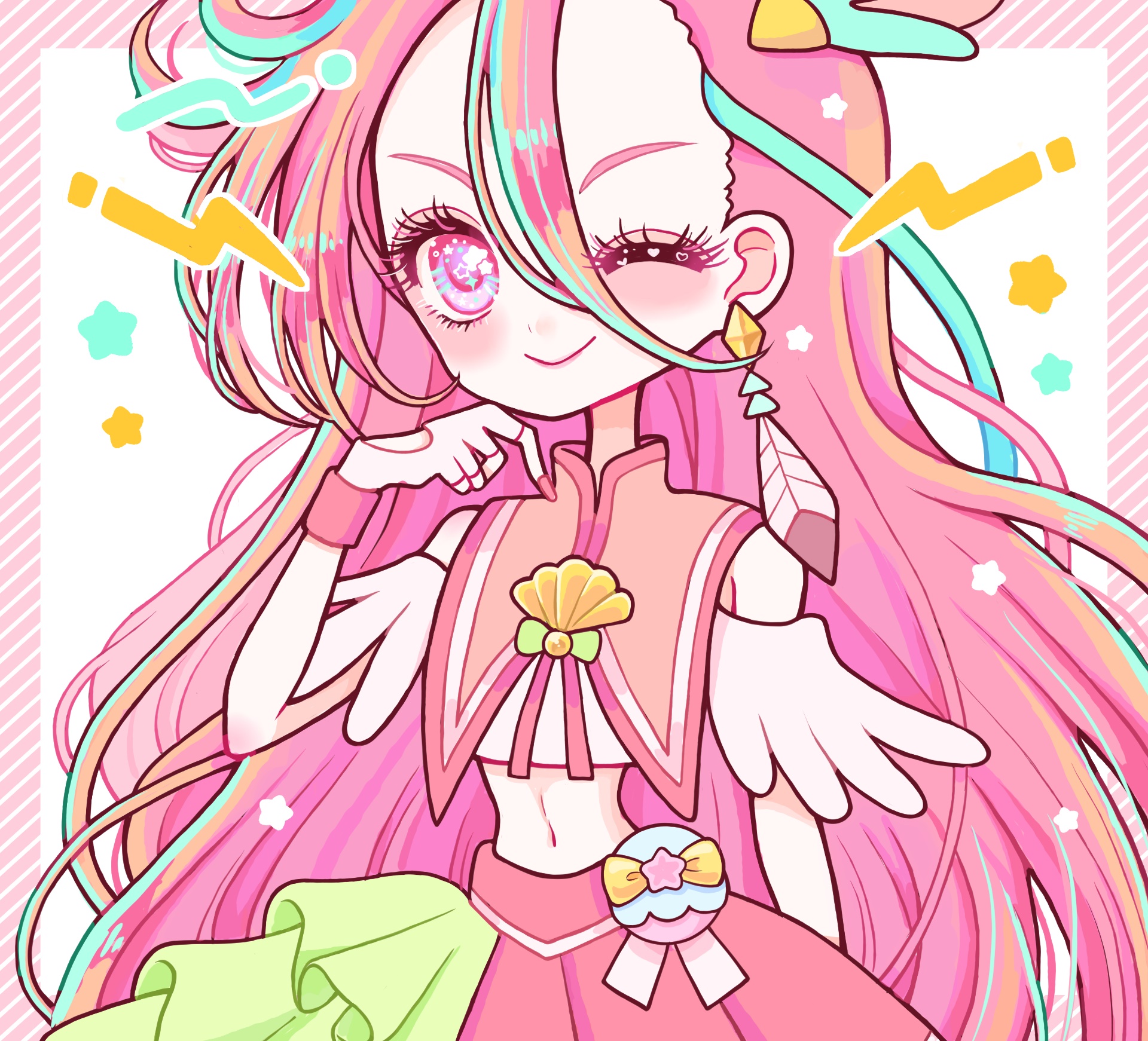 Cure Flamingo from Tropical-Rouge! Pretty Cure HD Wallpaper