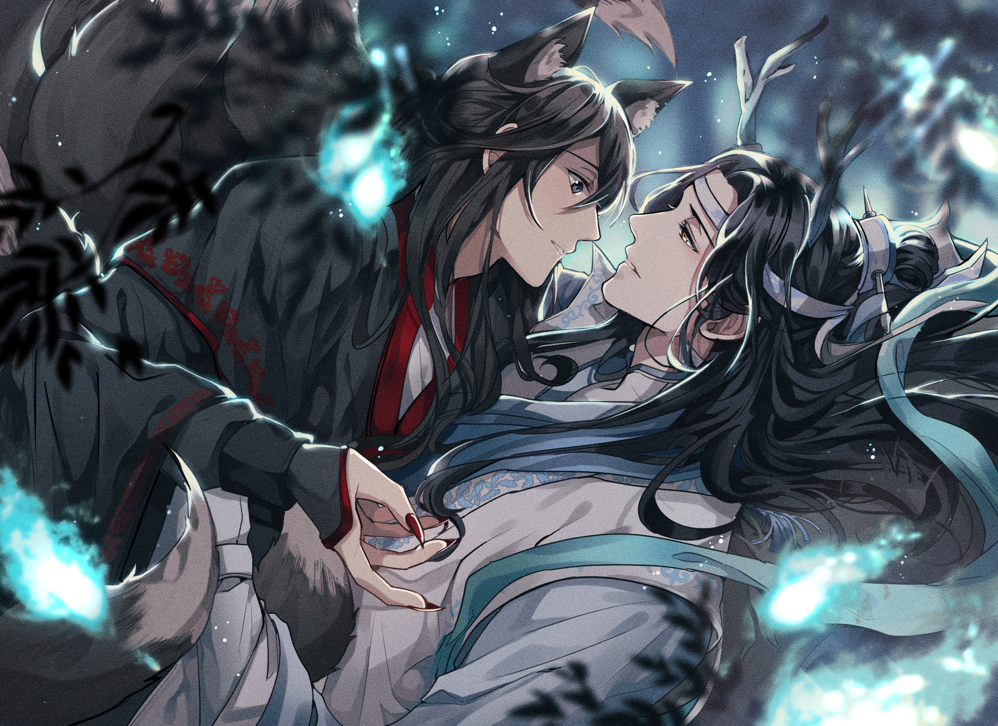 Wei Wuxian and Lan Wangji from Mo Dao Zu Shi HD Wallpaper