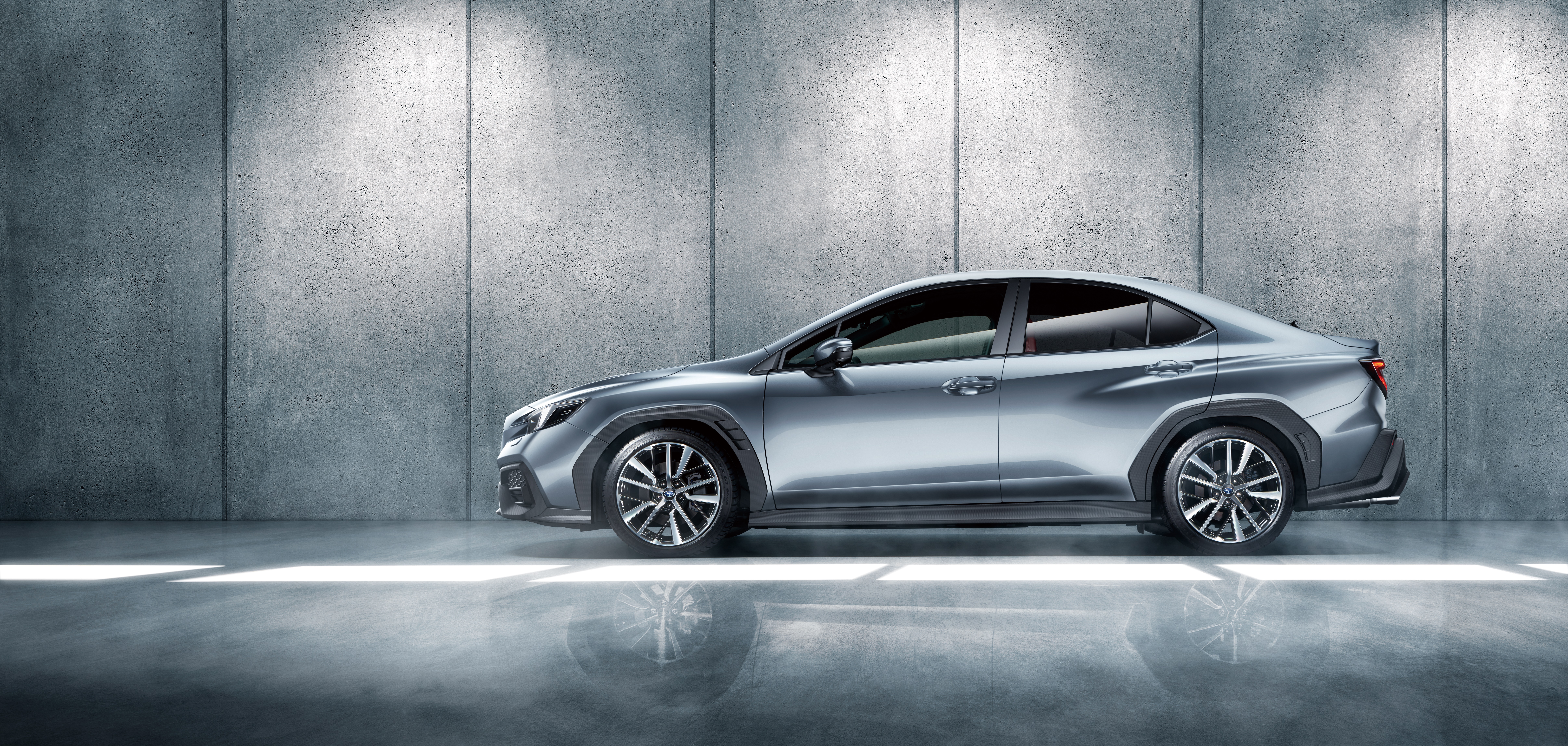 Silver Subaru WRX S4 STI Sport R sedan HD Wallpaper