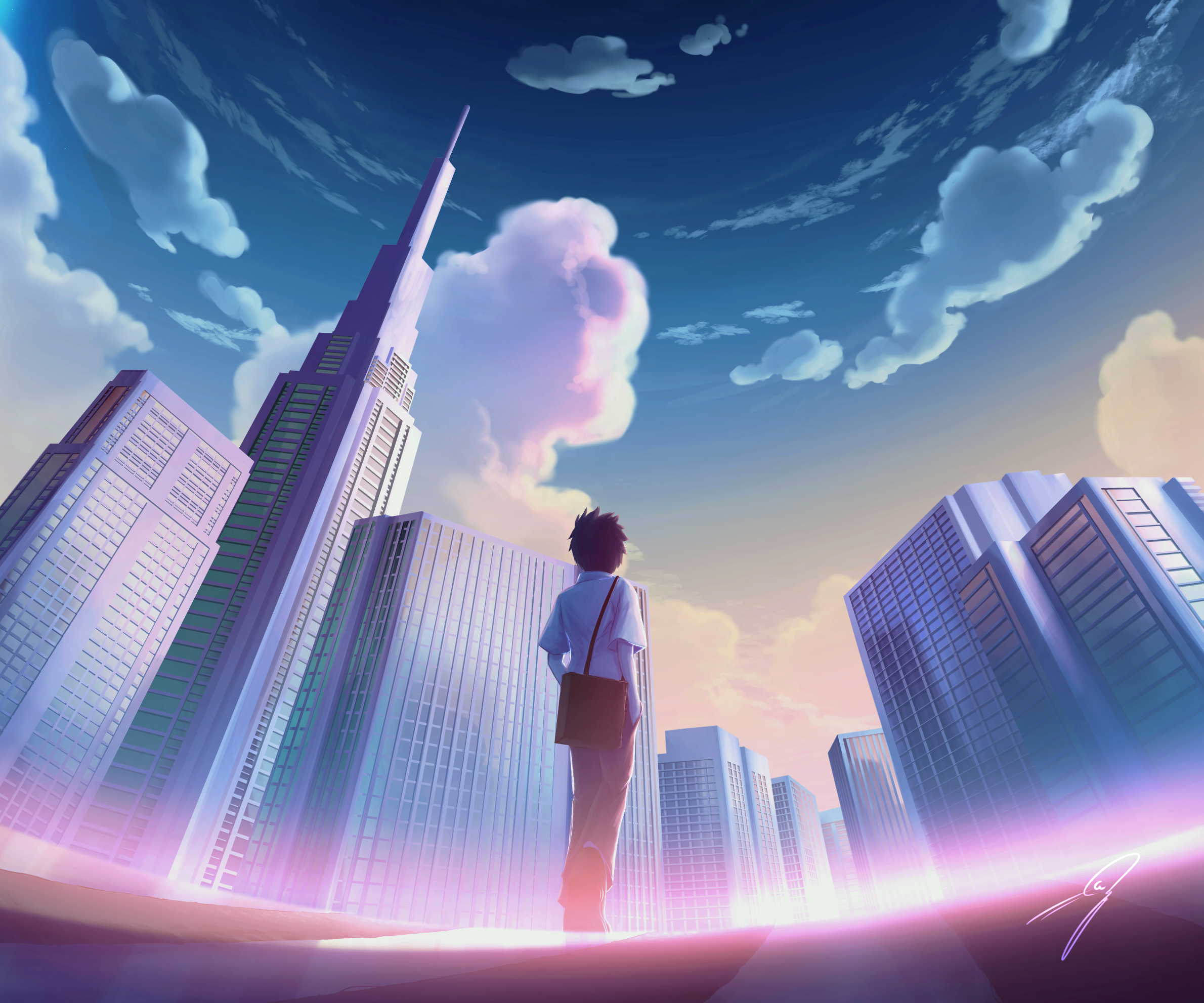 Taki Tachibana from Your Name. HD Wallpaper