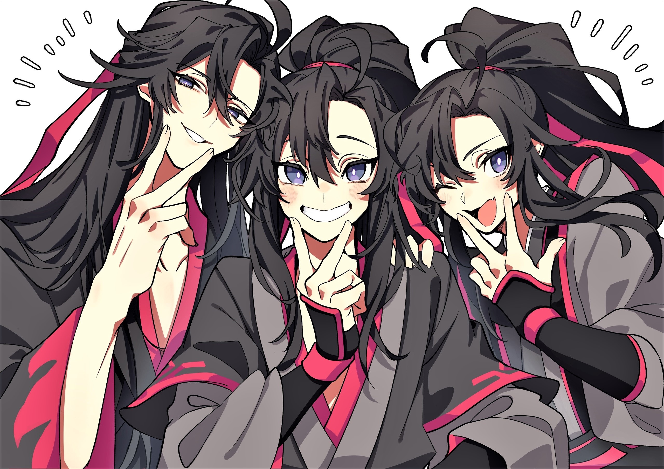 Mo Dao Zu Shi: Wei Wuxian and two others HD Wallpaper
