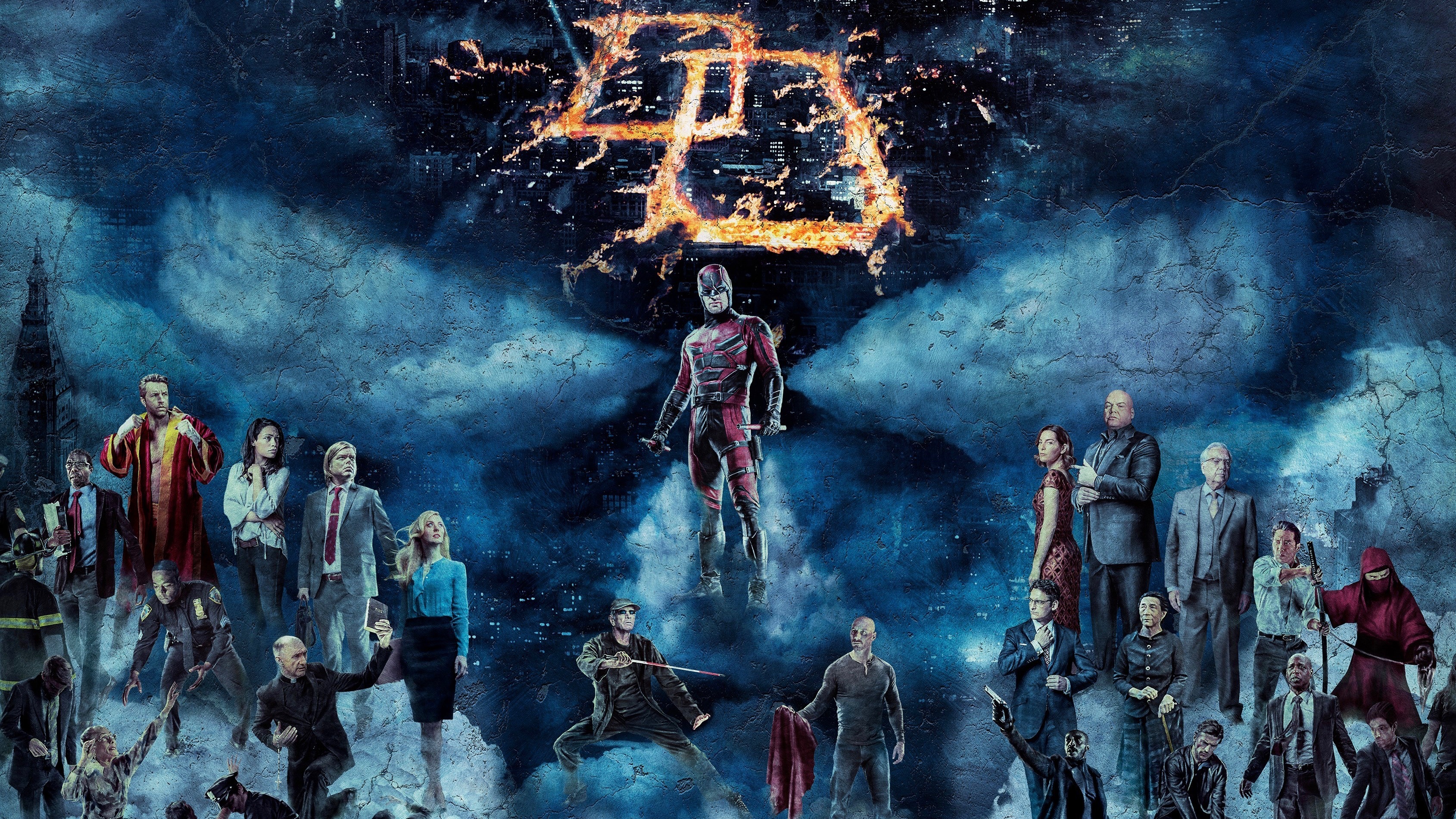 Daredevil and cast from Daredevil HD Wallpaper