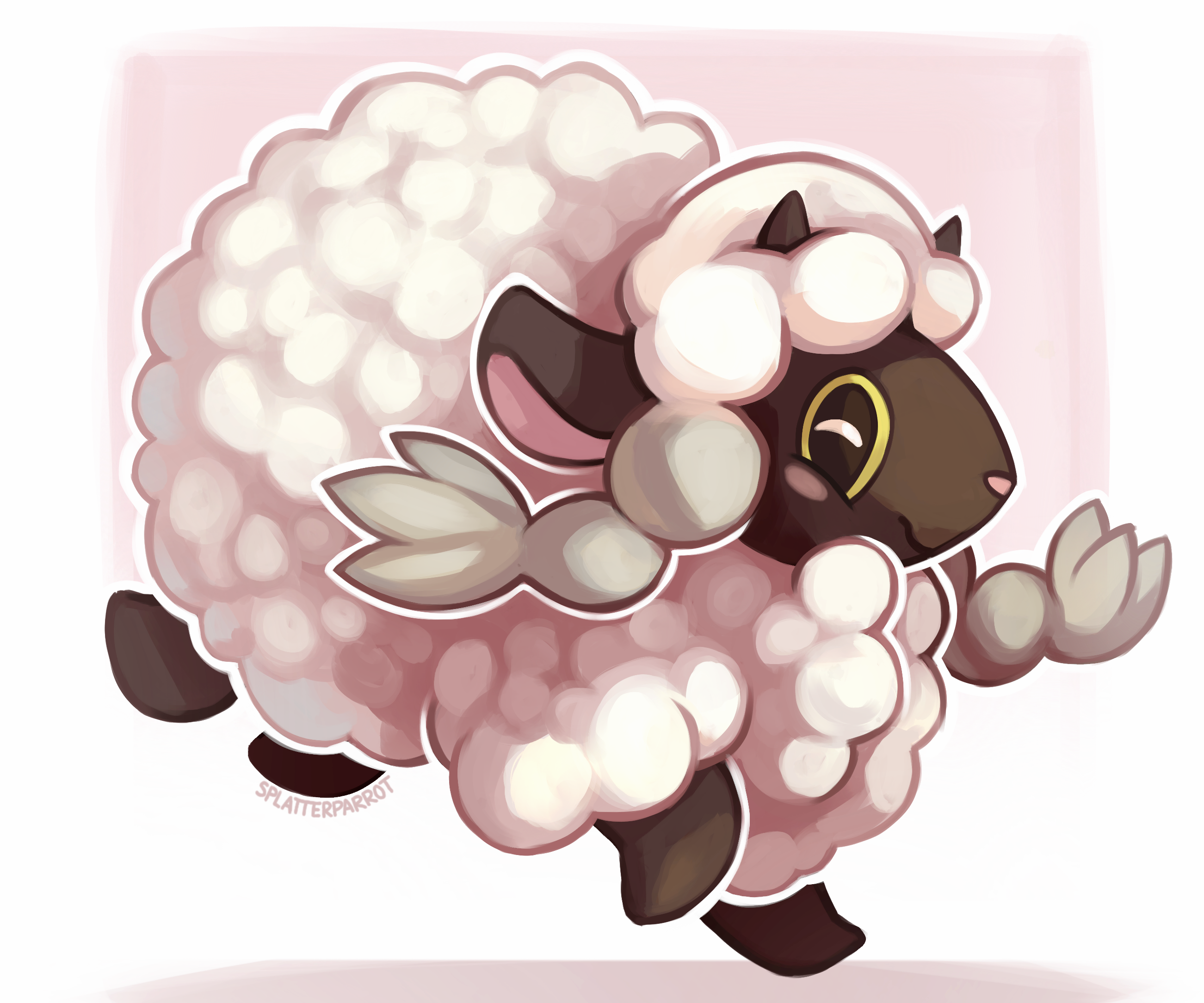 Wooloo from Pokémon HD Wallpaper