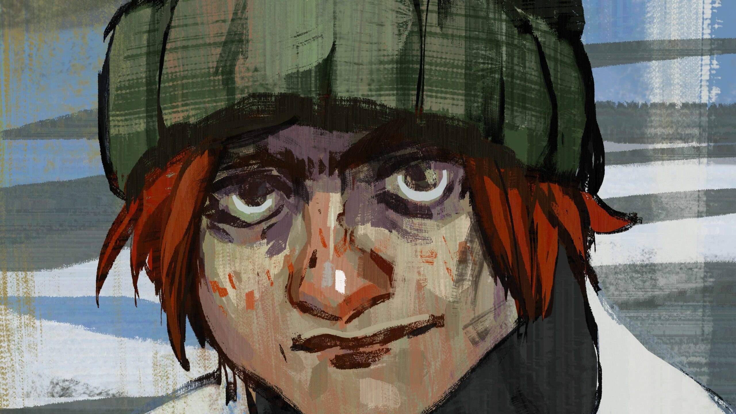 Character from Disco Elysium HD Wallpaper