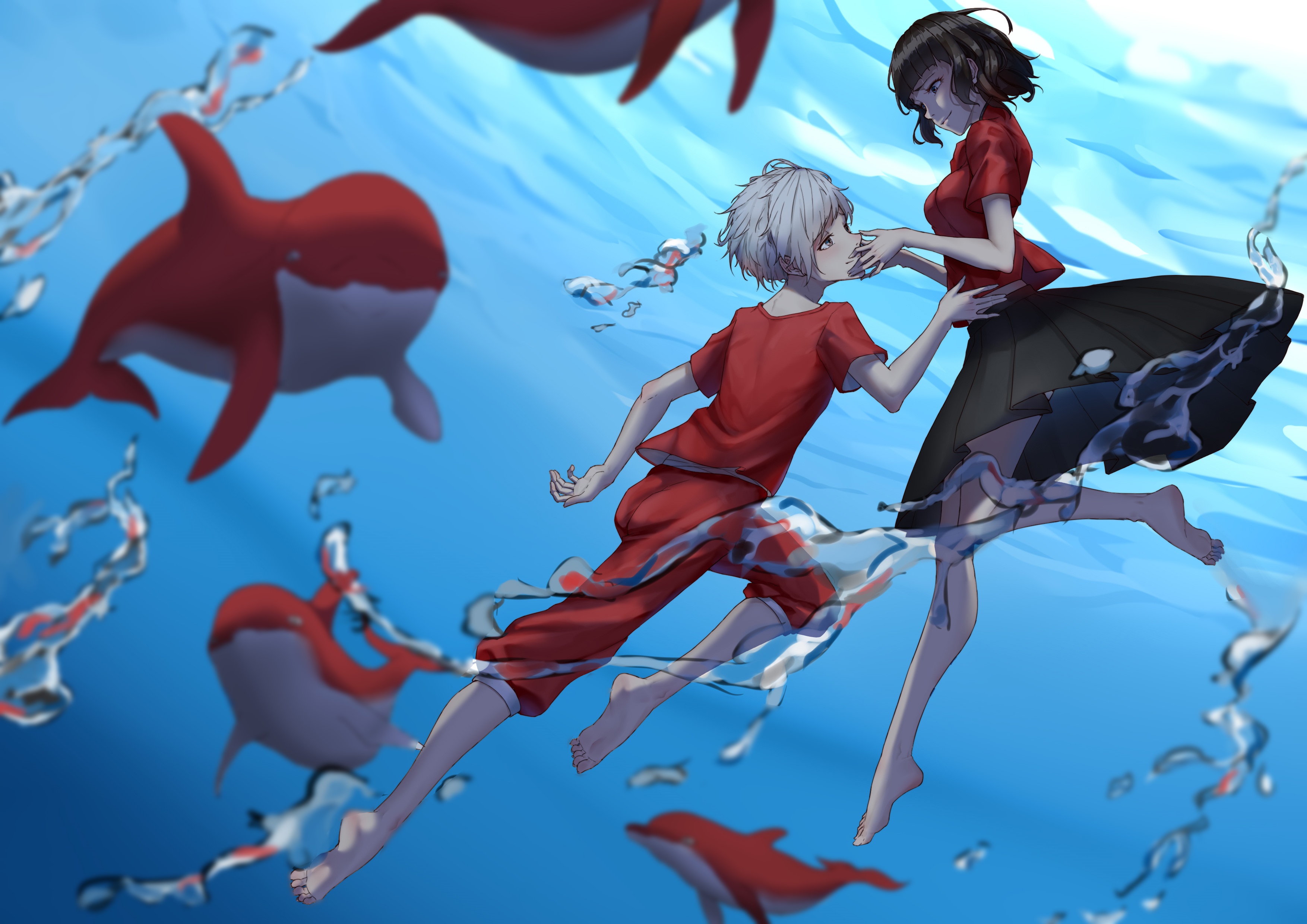 Big Fish & Begonia HD Wallpaper