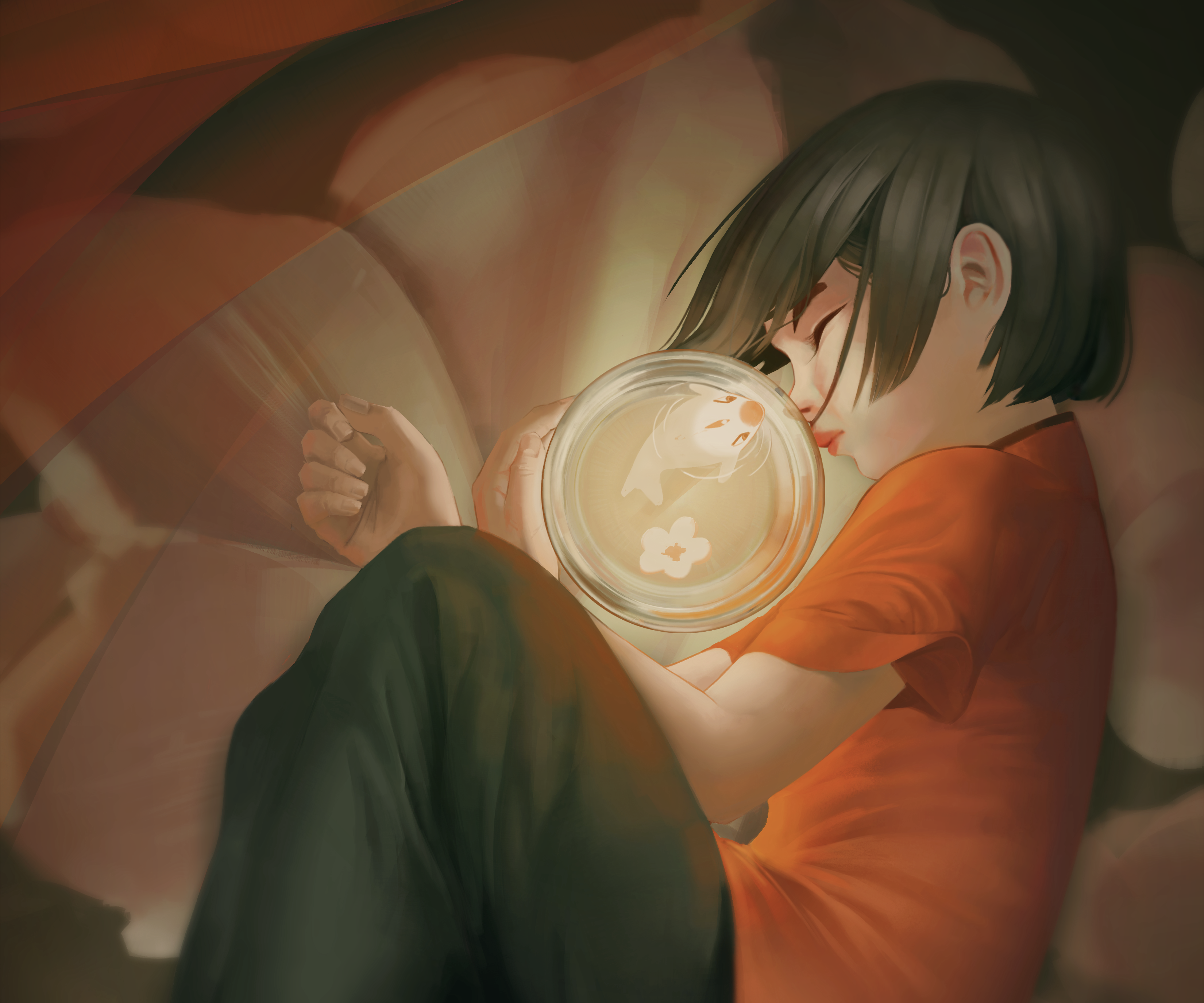 Big Fish & Begonia HD Wallpaper