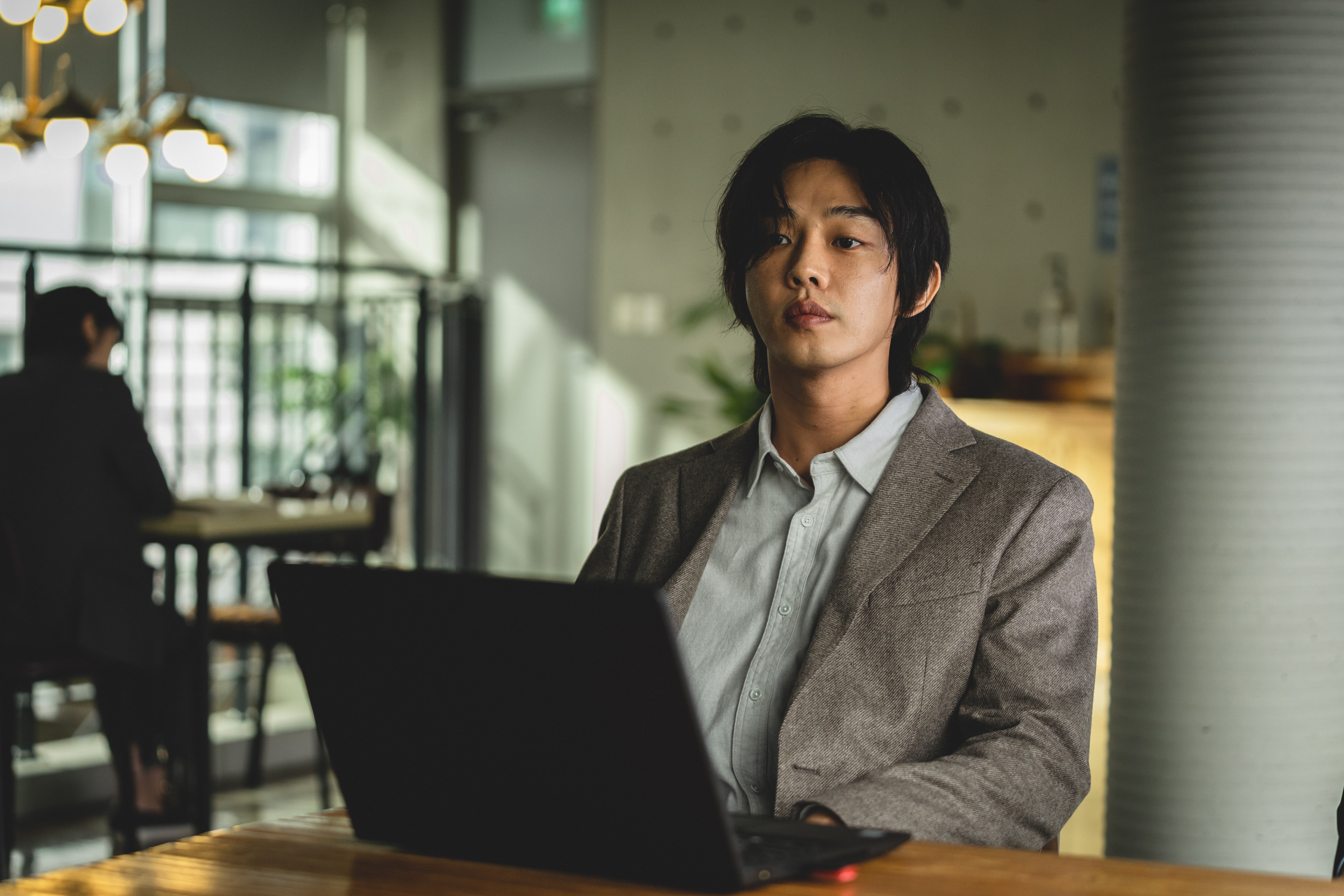 Yoo Ah-in from Hellbound 4K HD Wallpaper