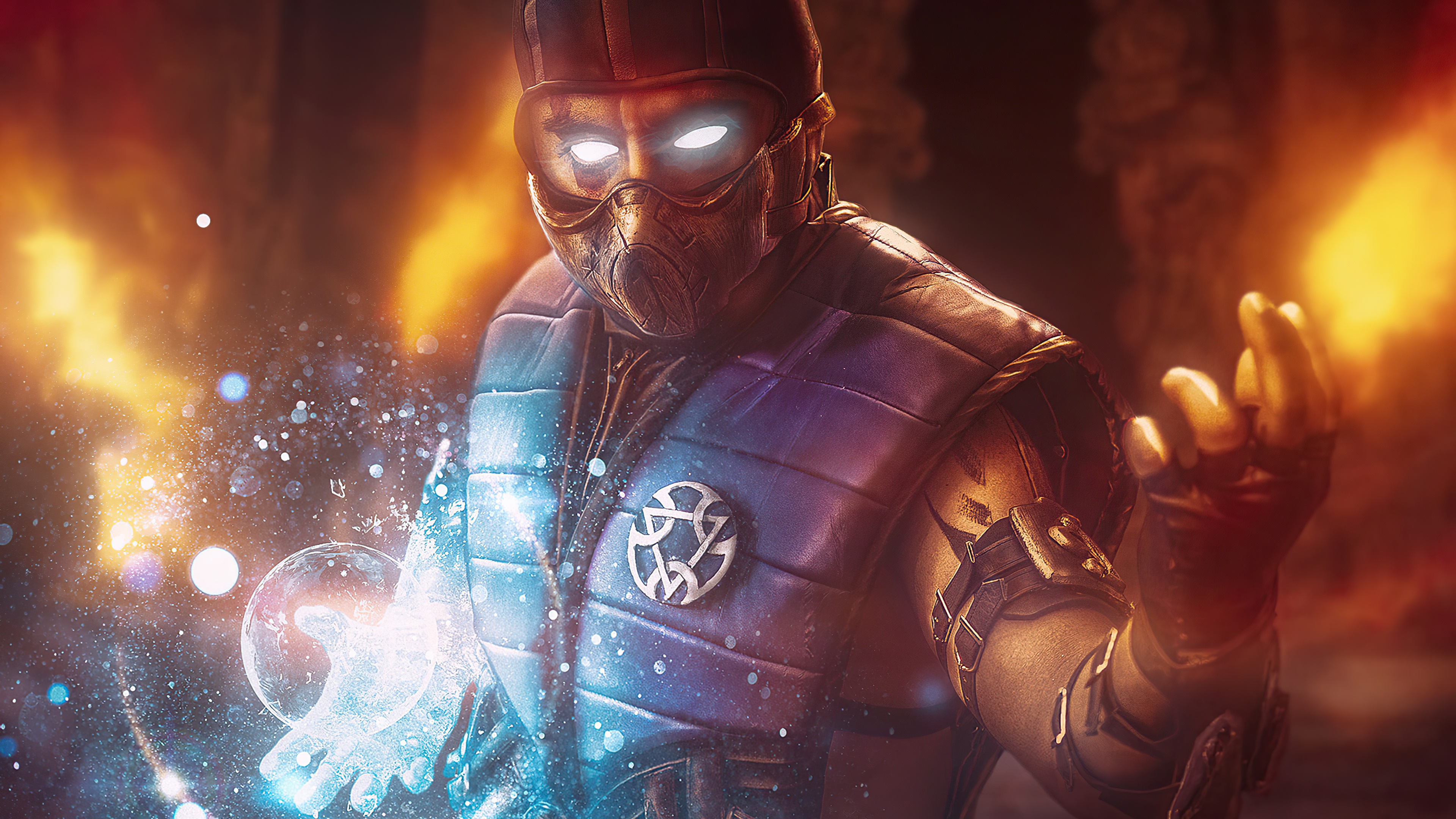 Sub-Zero from Mortal Kombat 4K HD Wallpaper