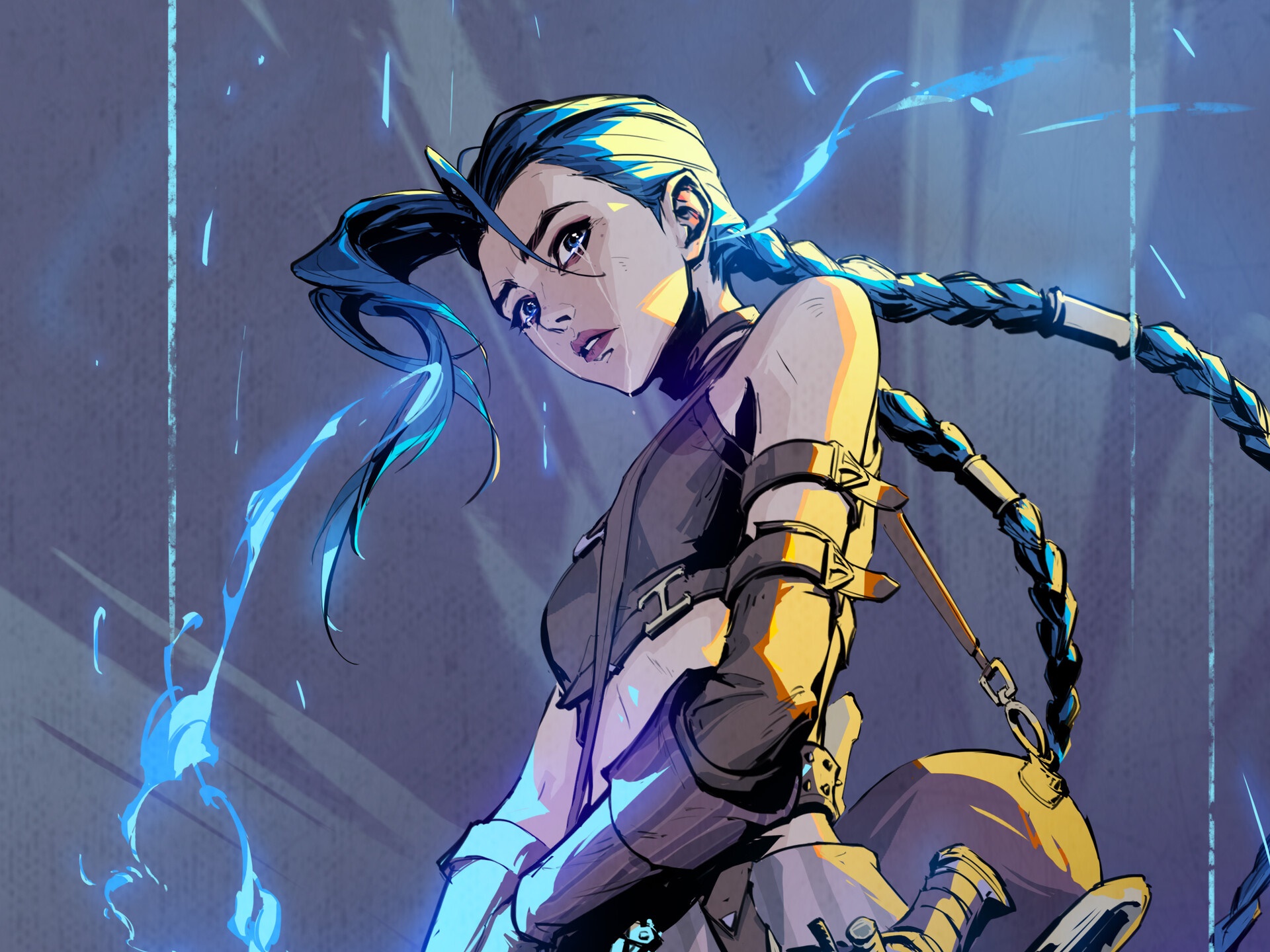 Jinx from Arcane HD Wallpaper