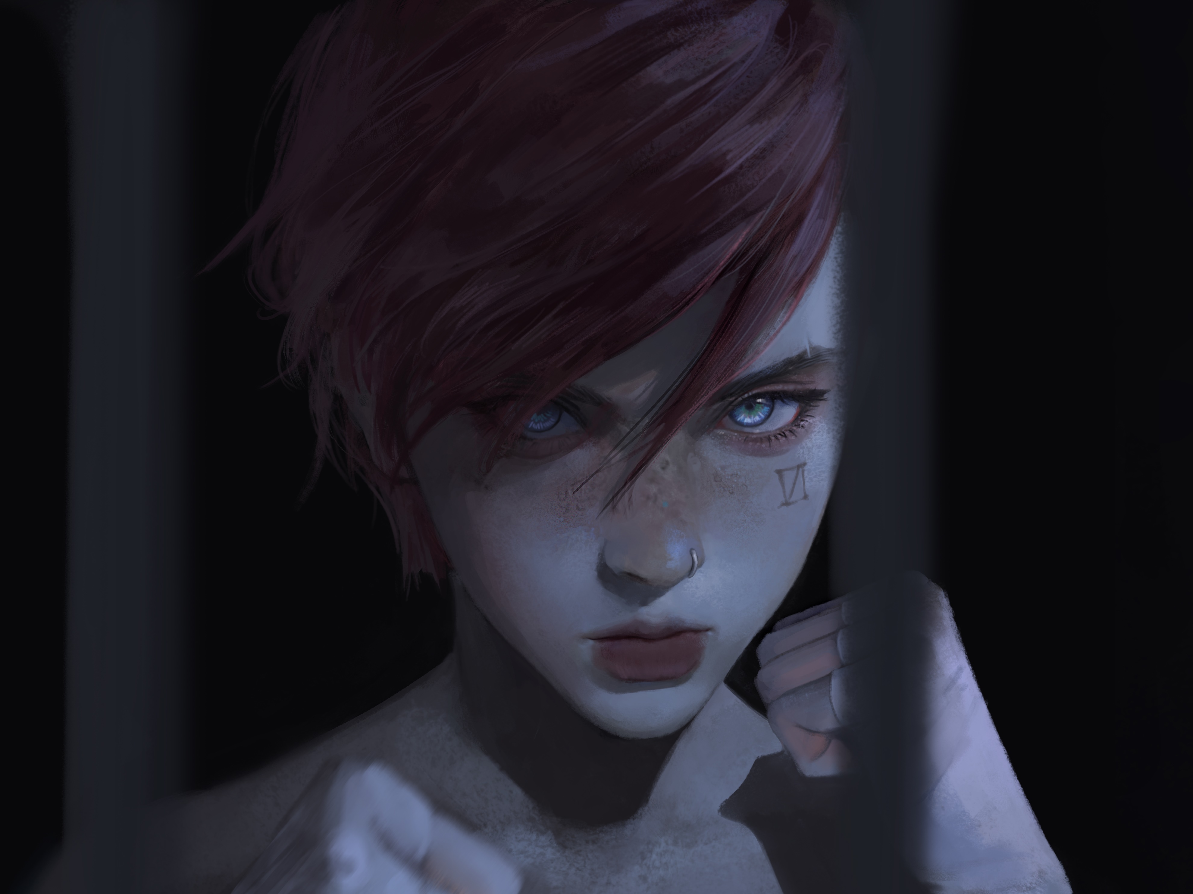 Vi from Arcane (League of Legends) 4K HD Wallpaper