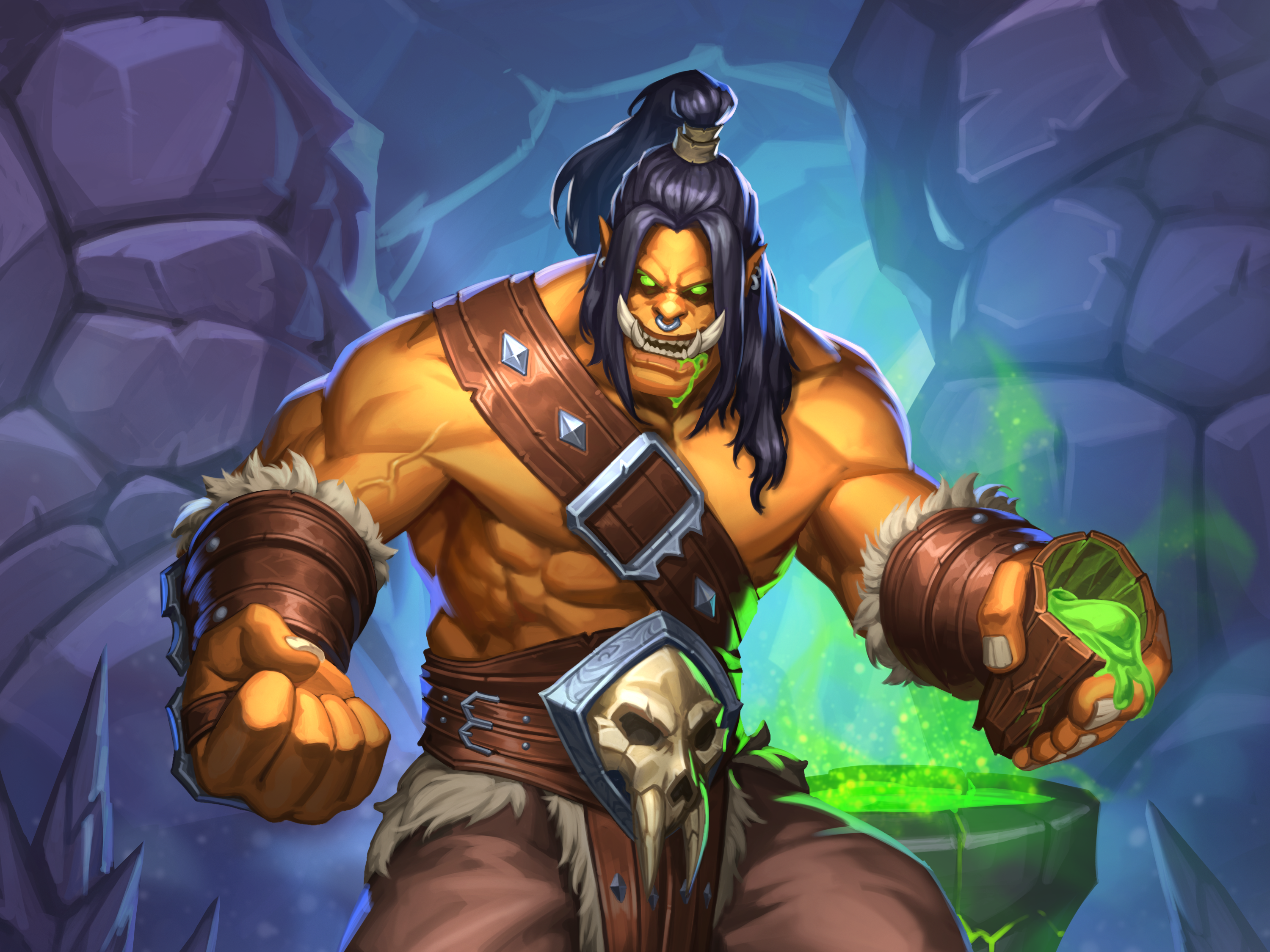Orc from Hearthstone: Heroes of Warcraft HD Wallpaper
