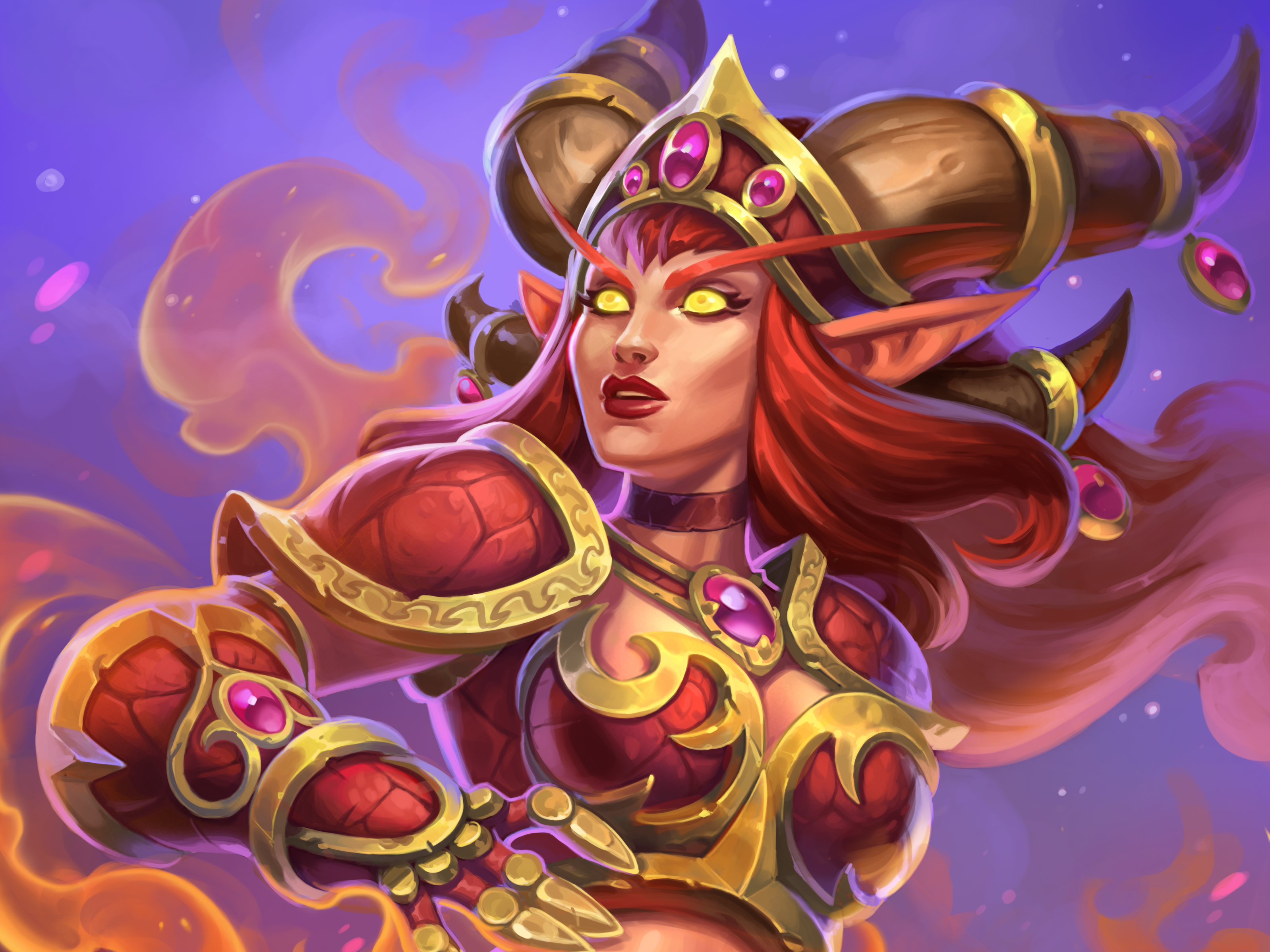 Demon Hunter from Hearthstone: Heroes of Warcraft HD Wallpaper