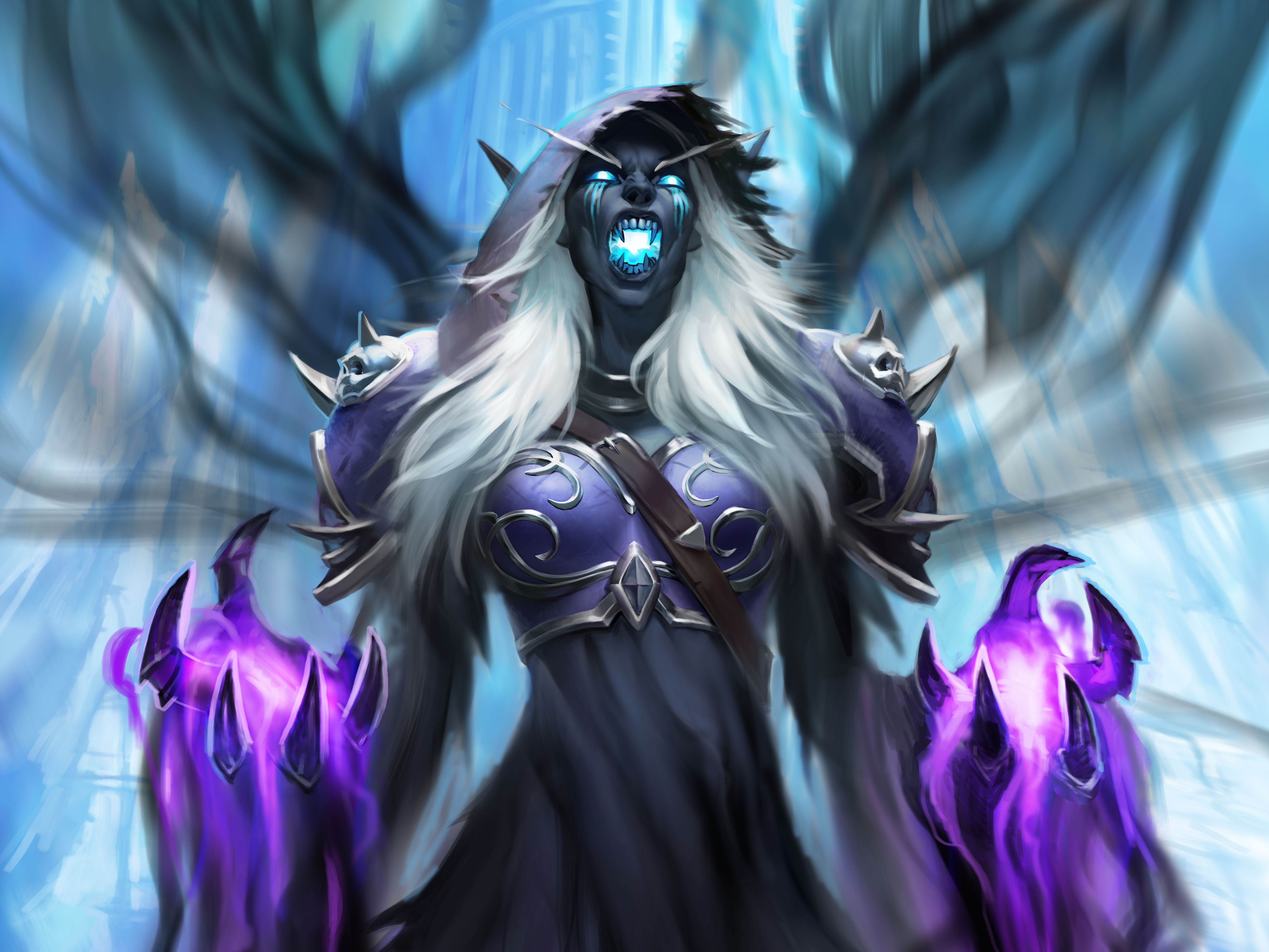 Sylvanas Windrunner from Hearthstone 4K HD Wallpaper