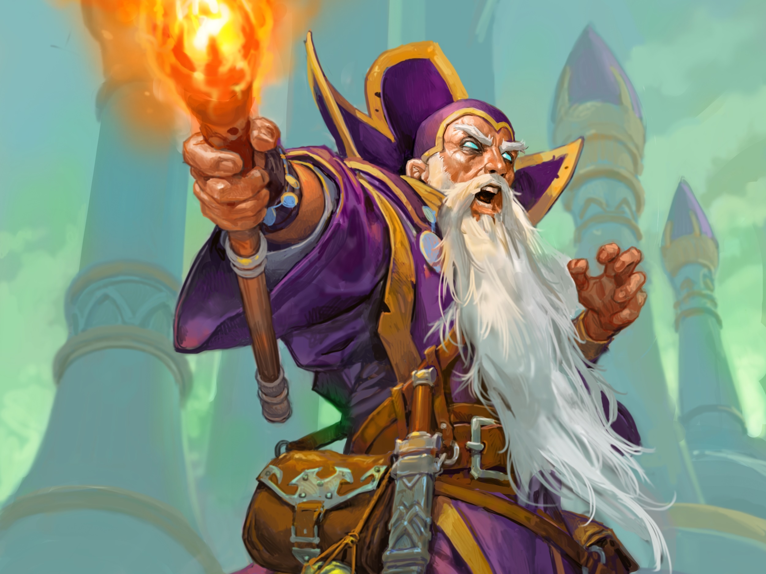Mage from Hearthstone: Heroes of Warcraft HD Wallpaper