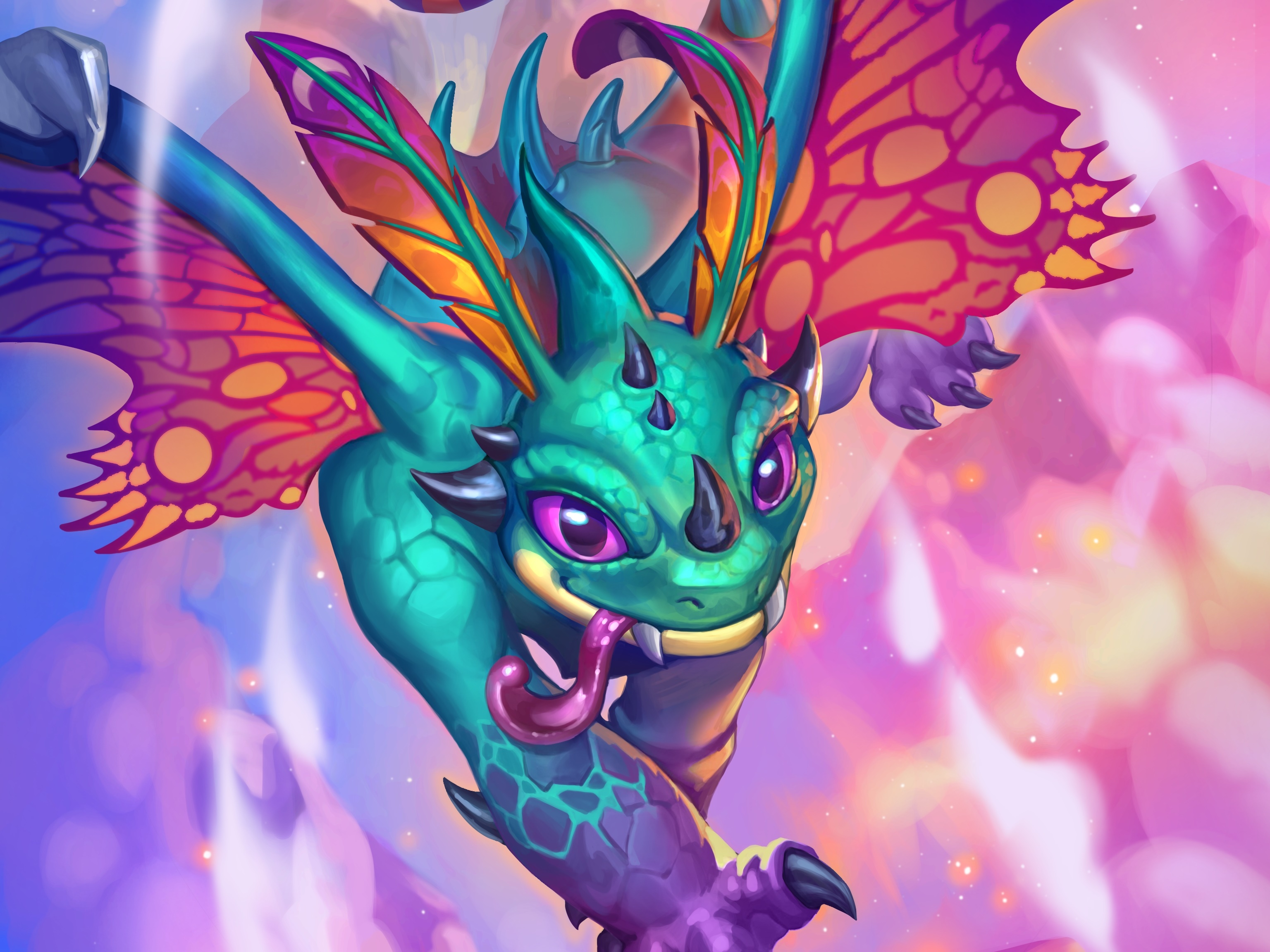 Dragon from Hearthstone: Heroes of Warcraft HD Wallpaper