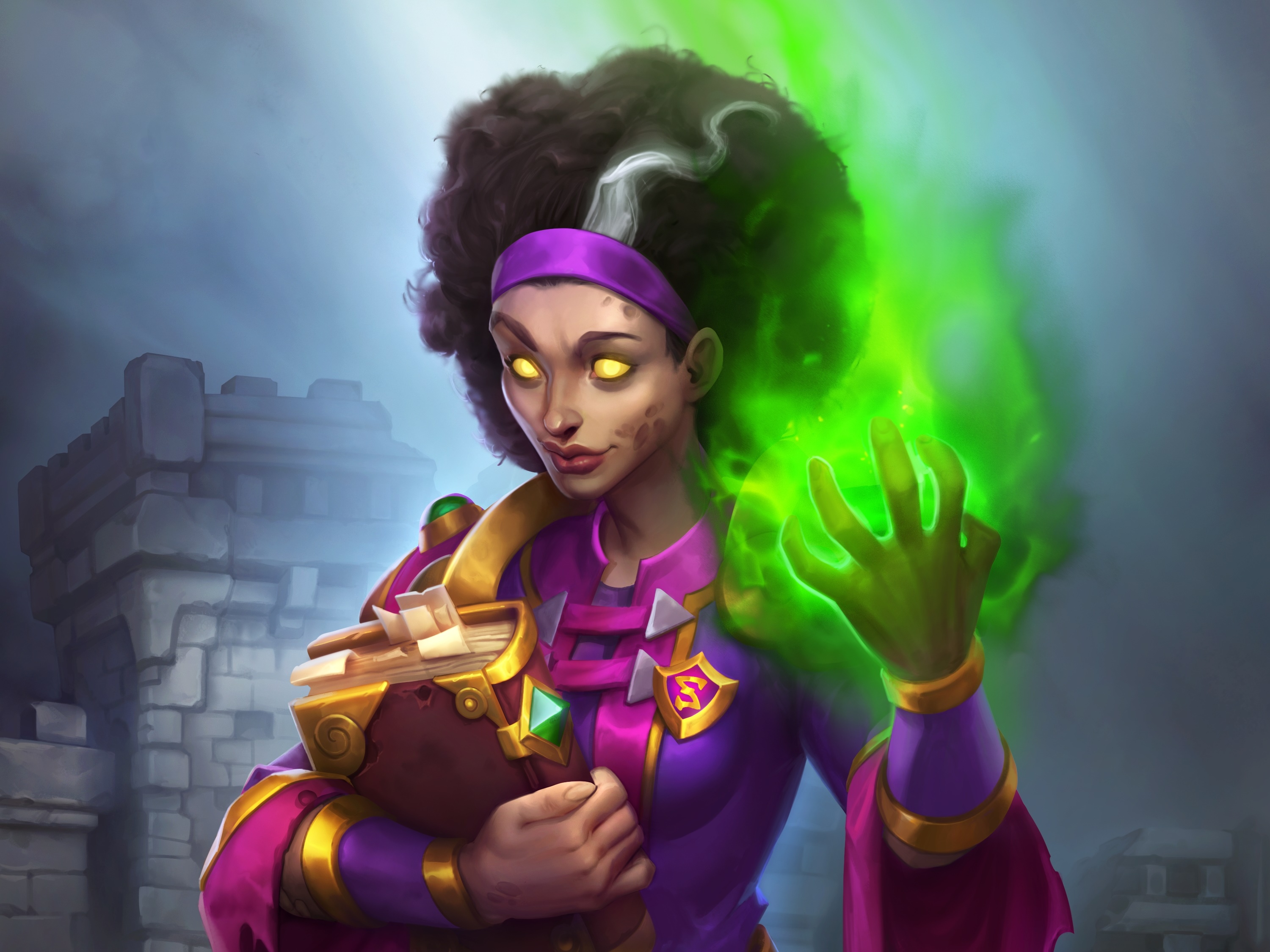 Bride of Frankenstein from Hearthstone HD Wallpaper