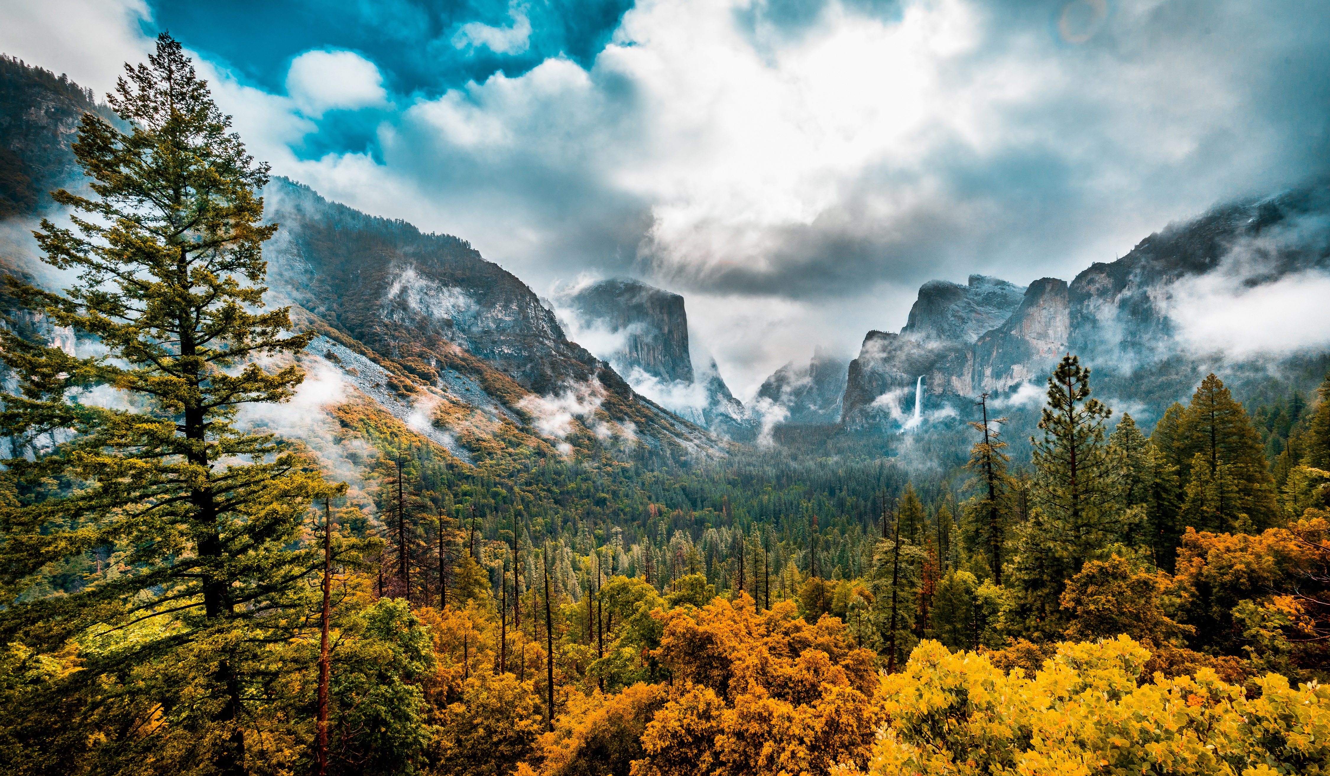 Yosemite National Park 4K California Valley HD Wallpaper