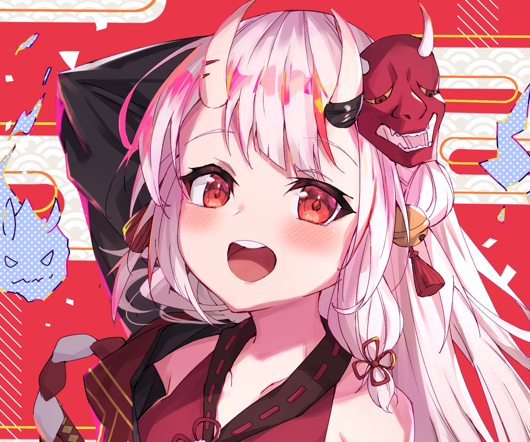 Nakiri Ayame from Hololive HD Wallpaper