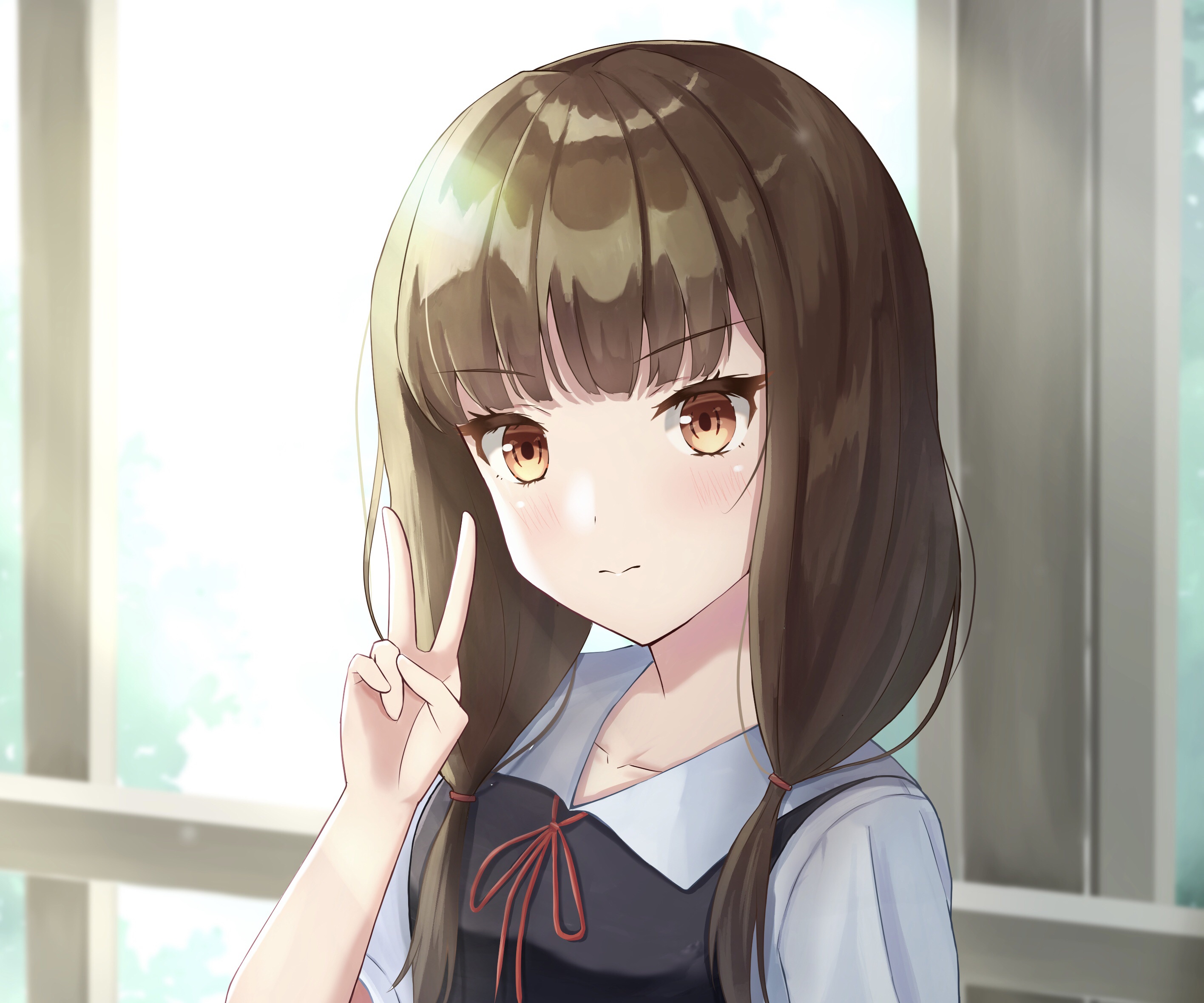 Miko Iino from Kaguya-sama: Love Is War HD Wallpaper
