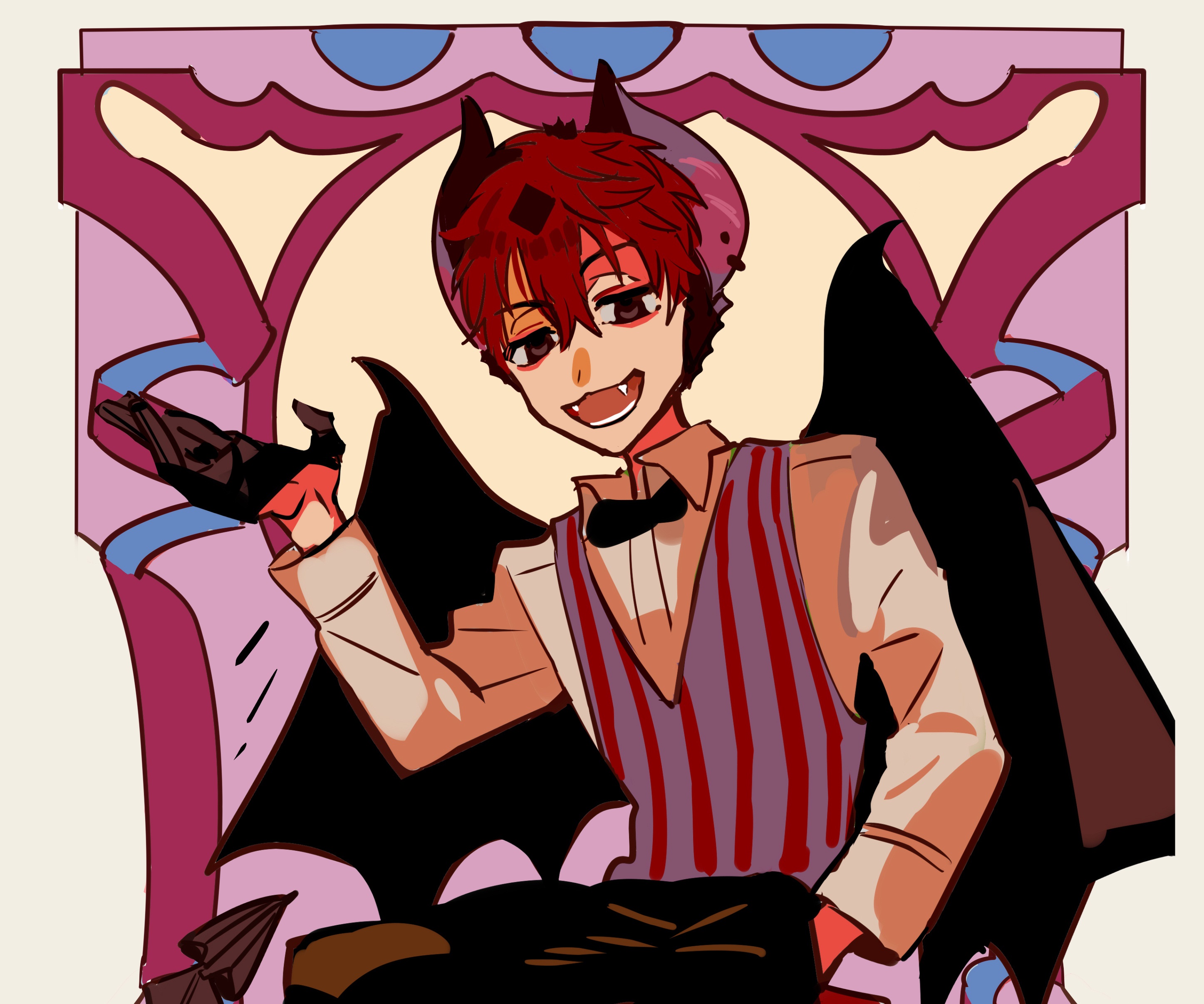 Hyuuga Natsuhiko from Jibaku Shounen Hanako-kun HD Wallpaper