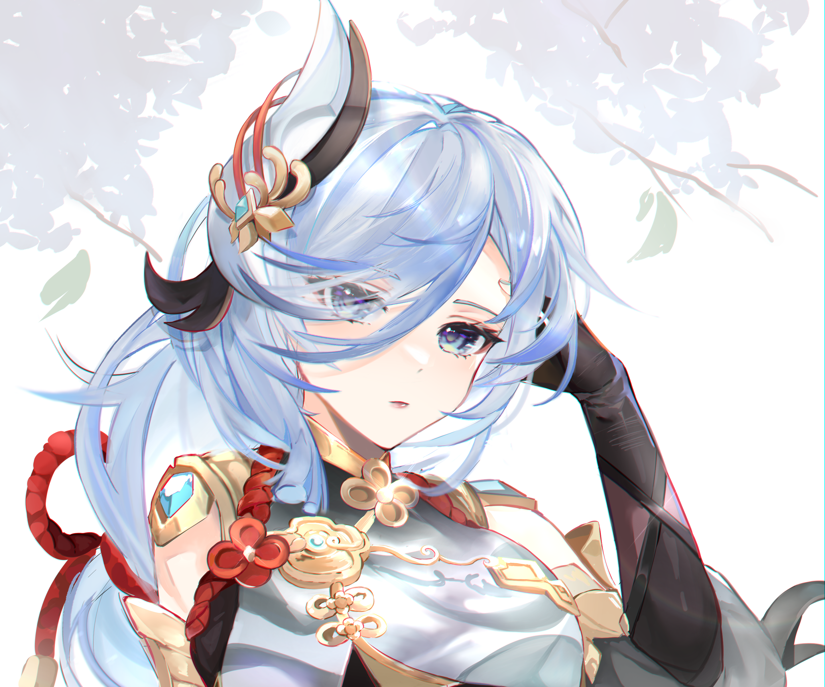 Shenhe from Genshin Impact HD Wallpaper