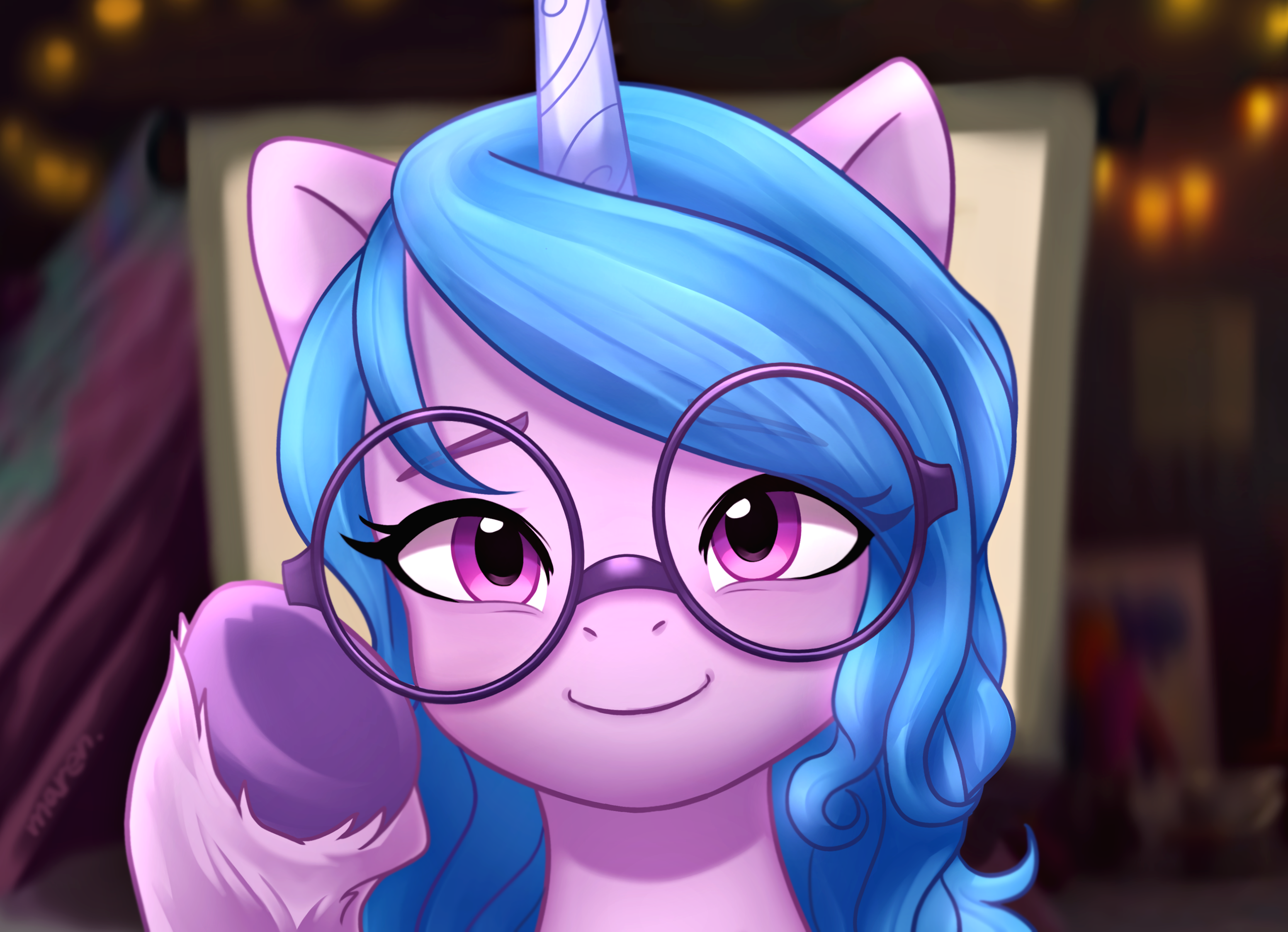 Izzy Moonbow from My Little Pony: A New Generation HD Wallpaper