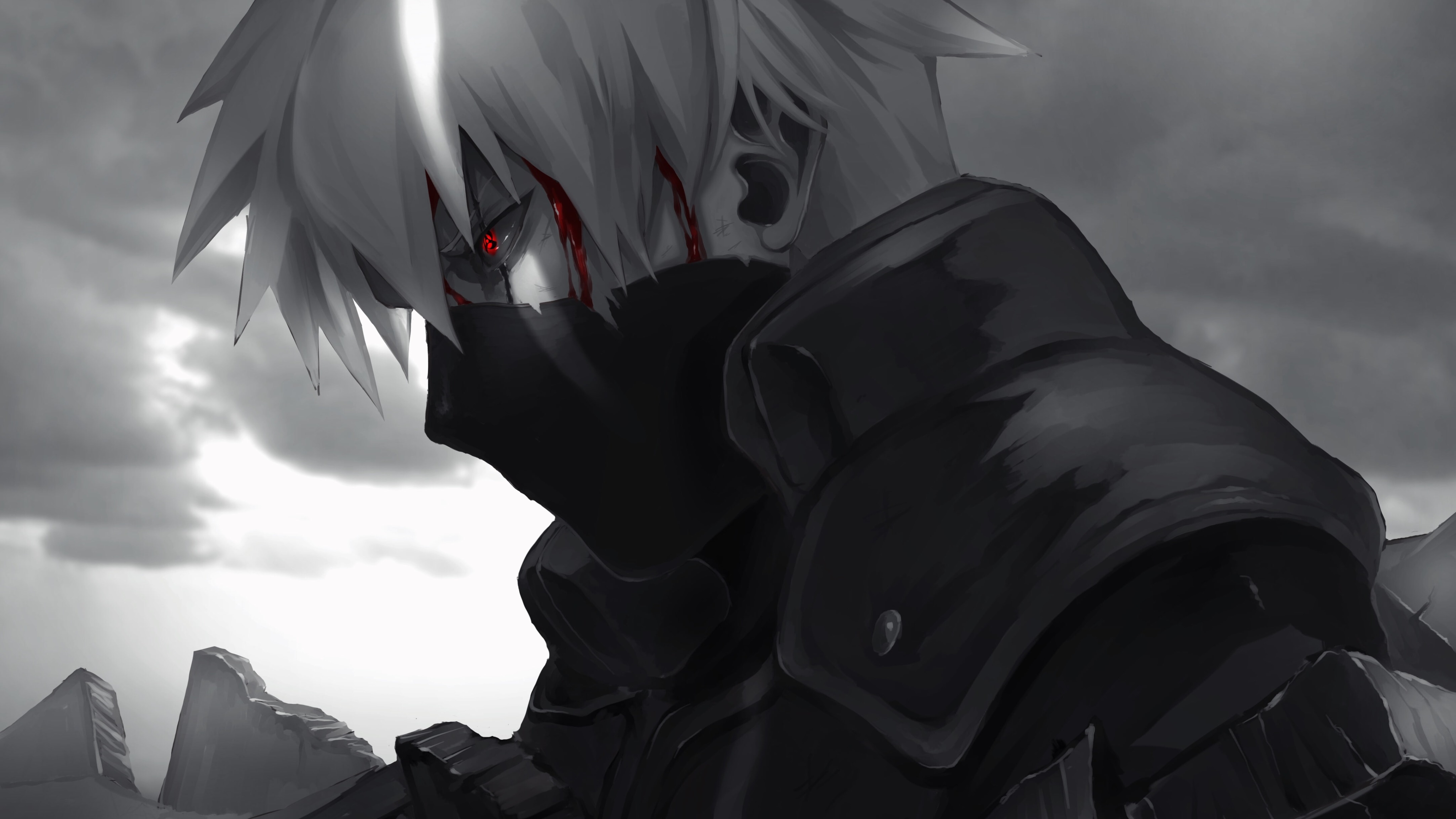 Kakashi Hatake from Naruto 4K HD Wallpaper