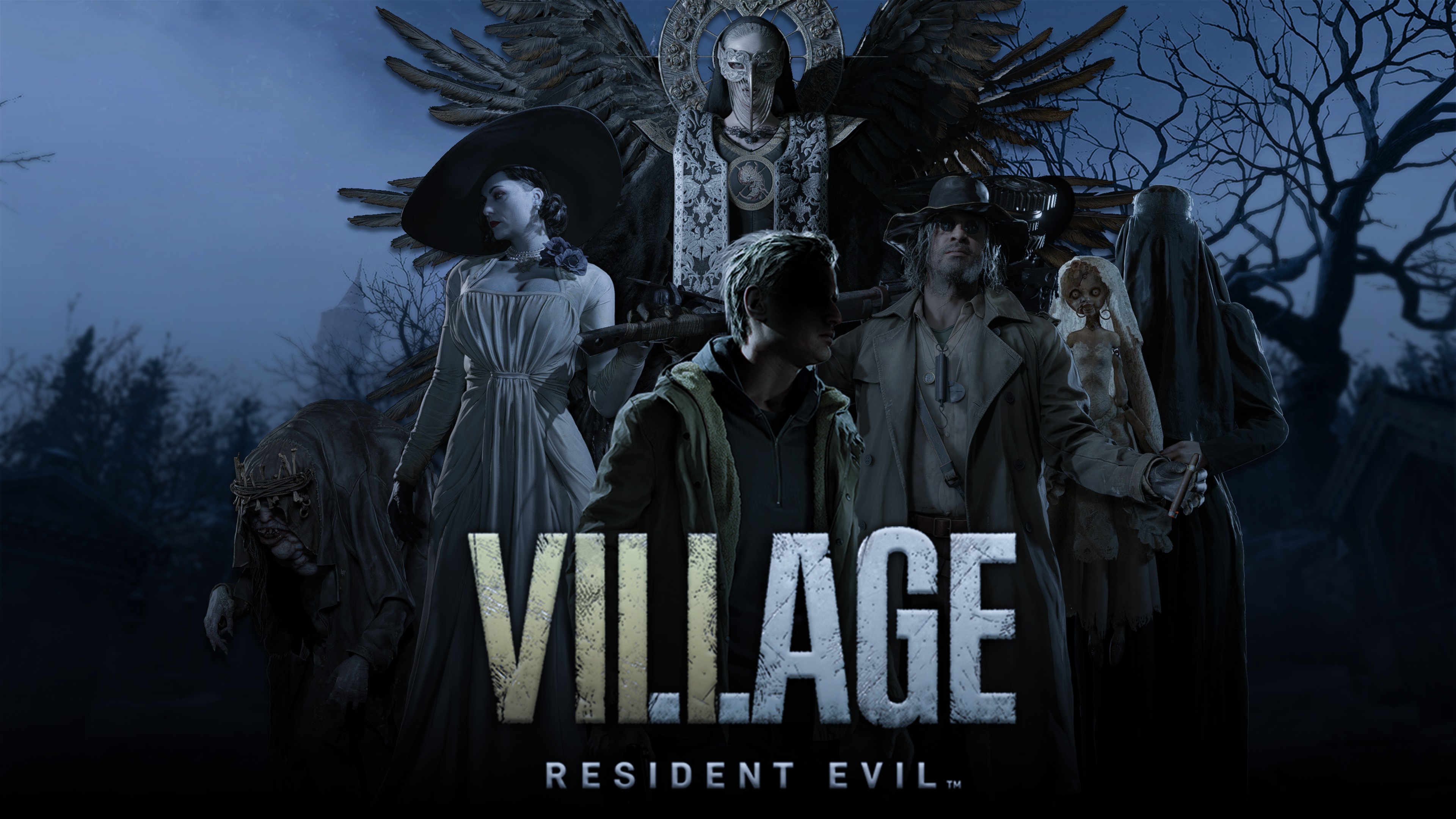 Resident Evil Village characters HD Wallpaper