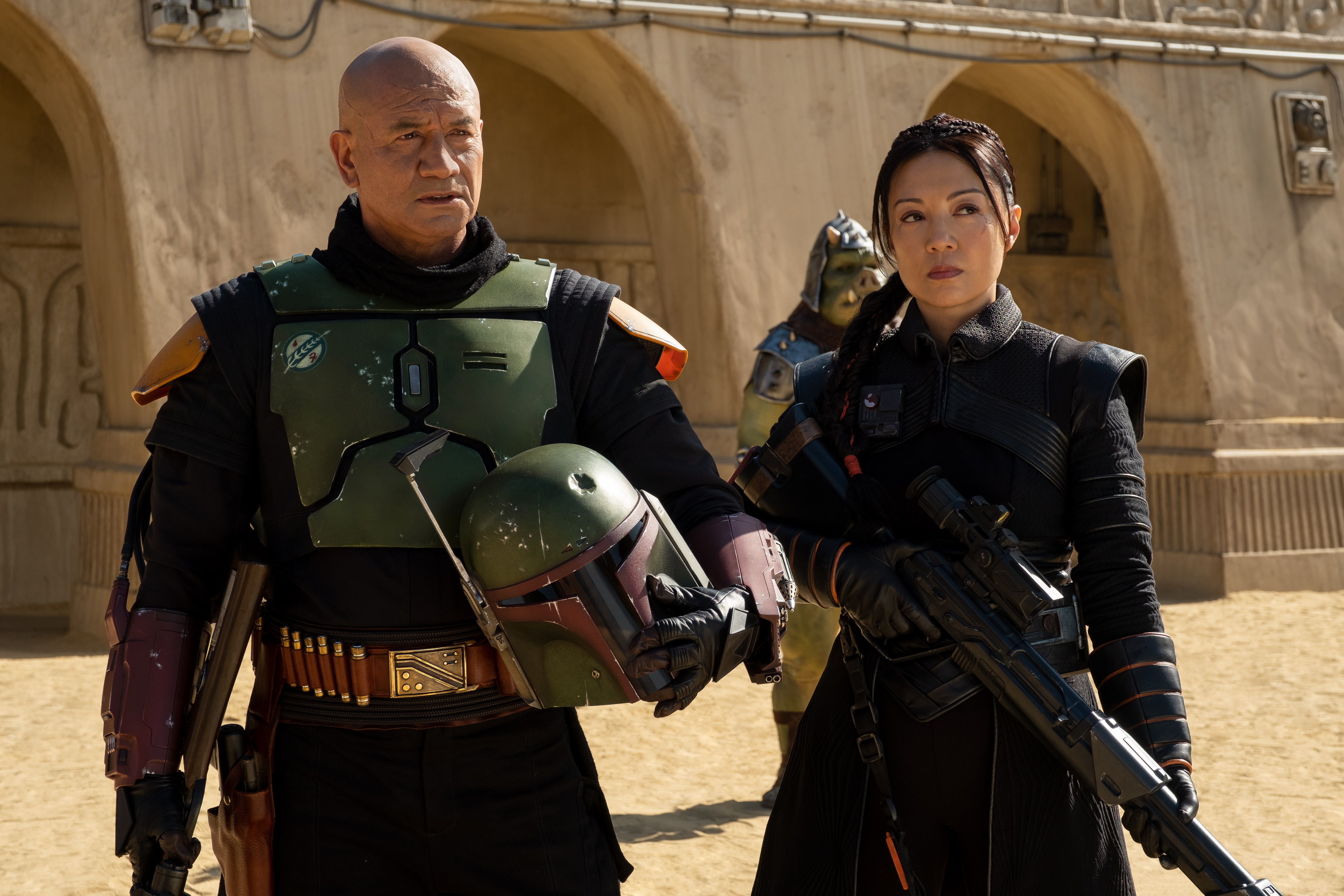 Boba Fett and Fennec Shand from The Book of Boba Fett 4K HD Wallpaper