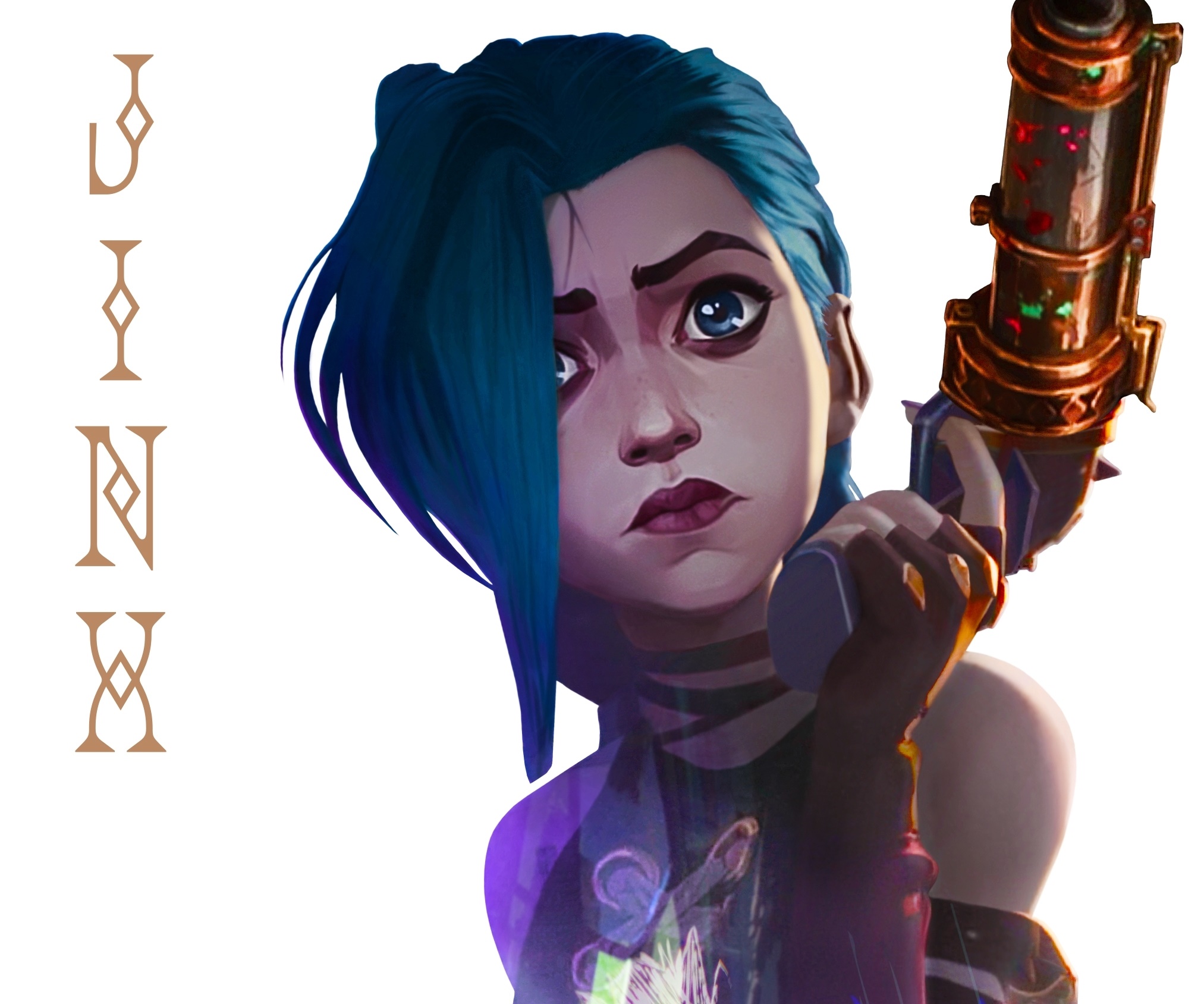 Jinx from Arcane HD Wallpaper