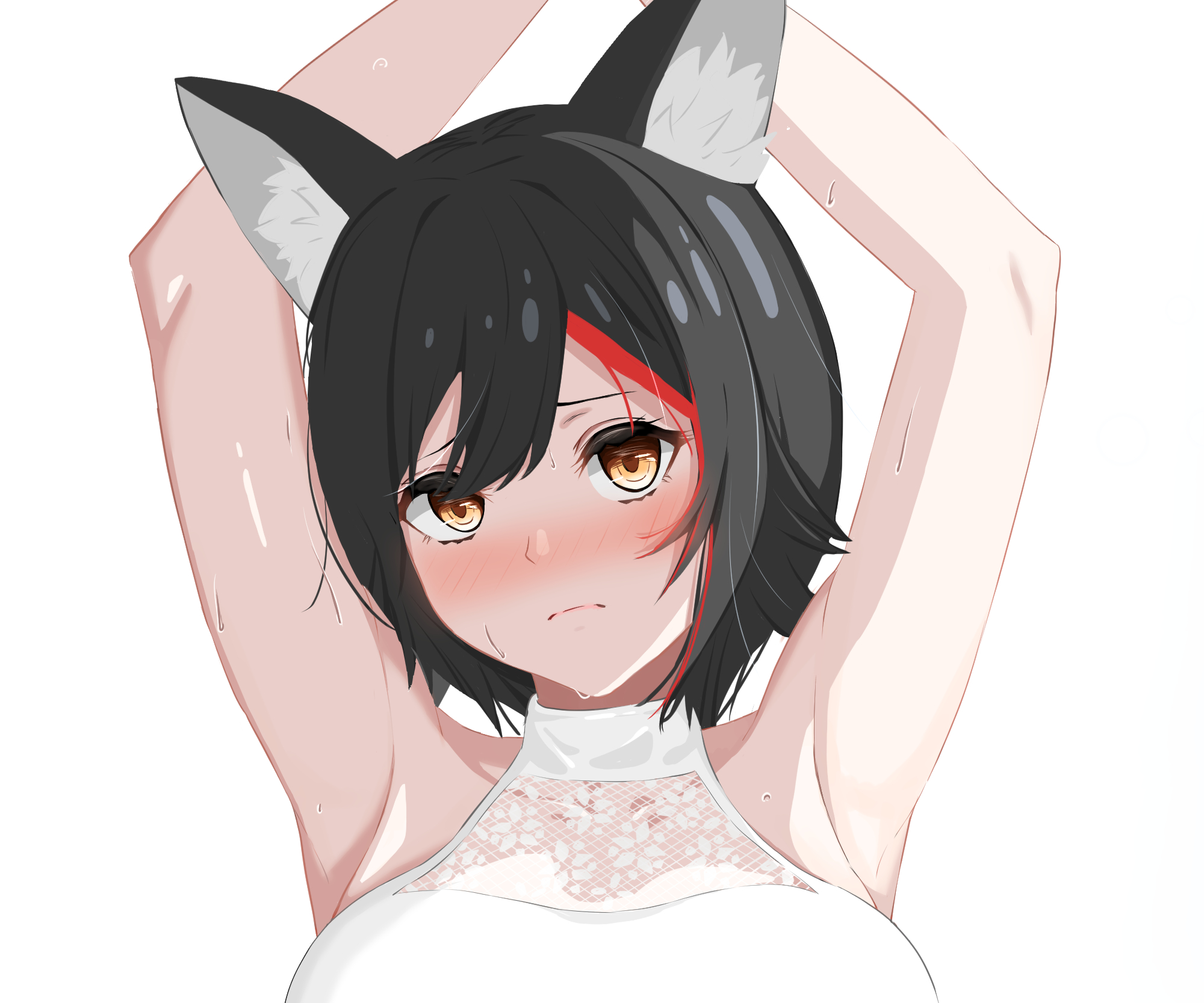Ookami Mio from Hololive HD Wallpaper