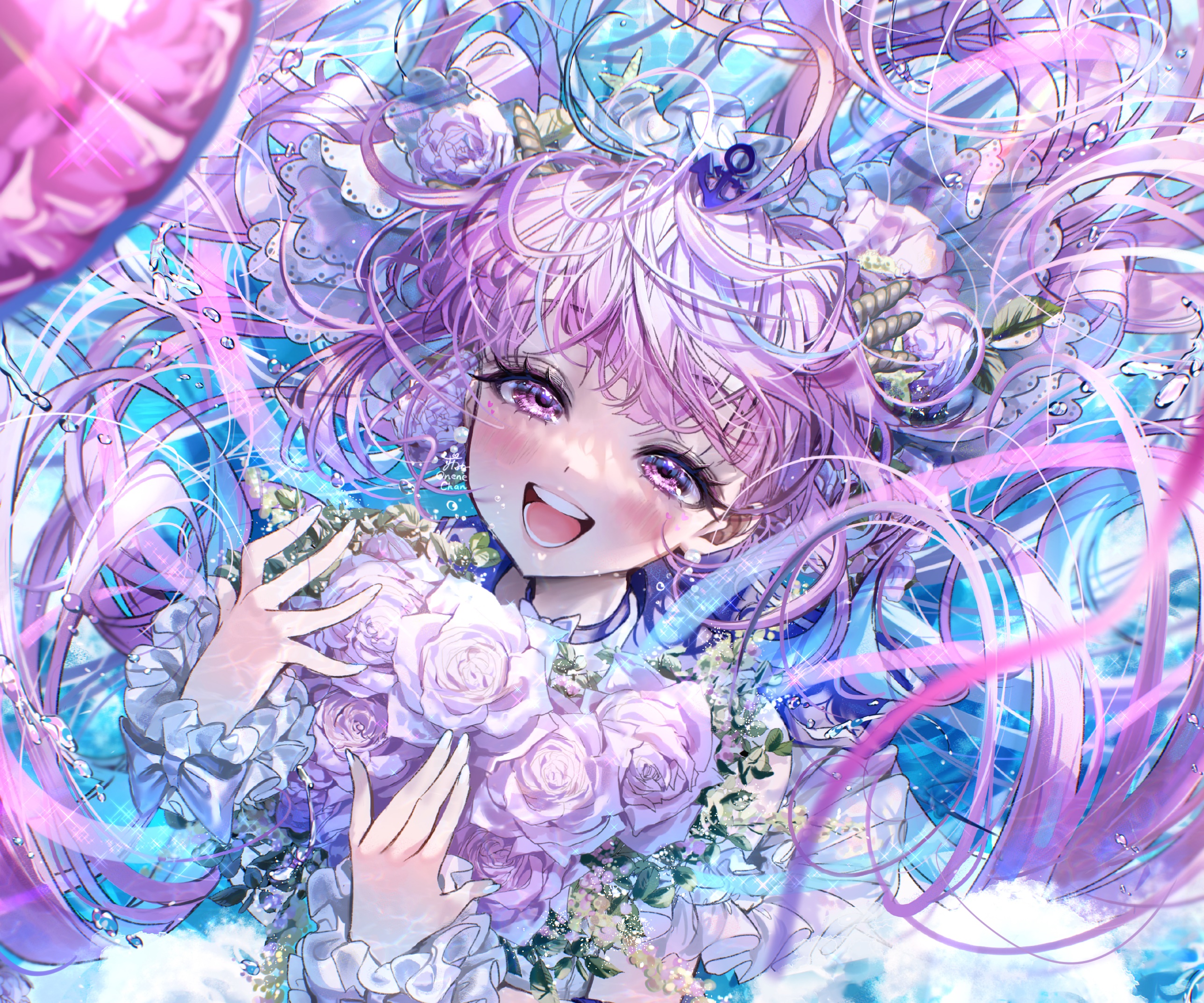 Minato Aqua from Hololive HD Wallpaper