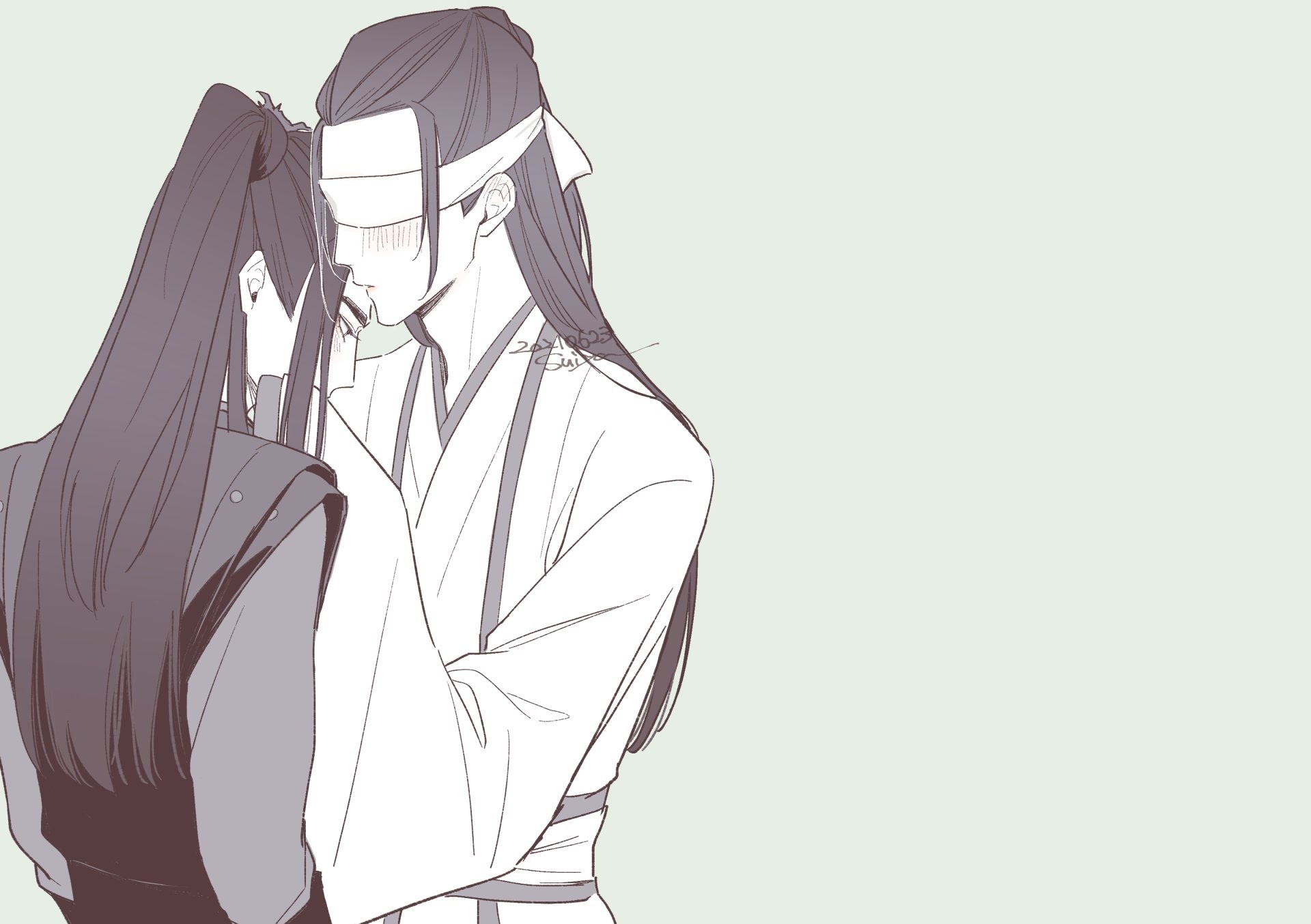 Xiao Xingchen and Xue Yang from Mo Dao Zu Shi HD Wallpaper