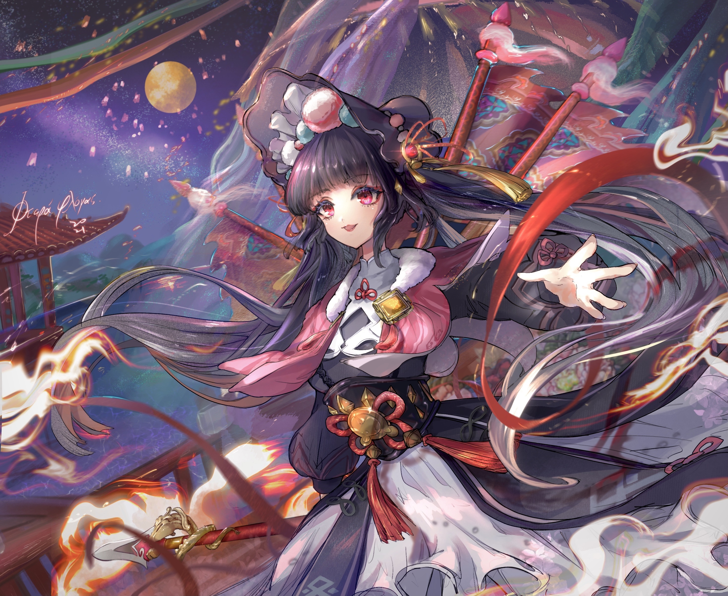 Yun Jin from Genshin Impact HD Wallpaper