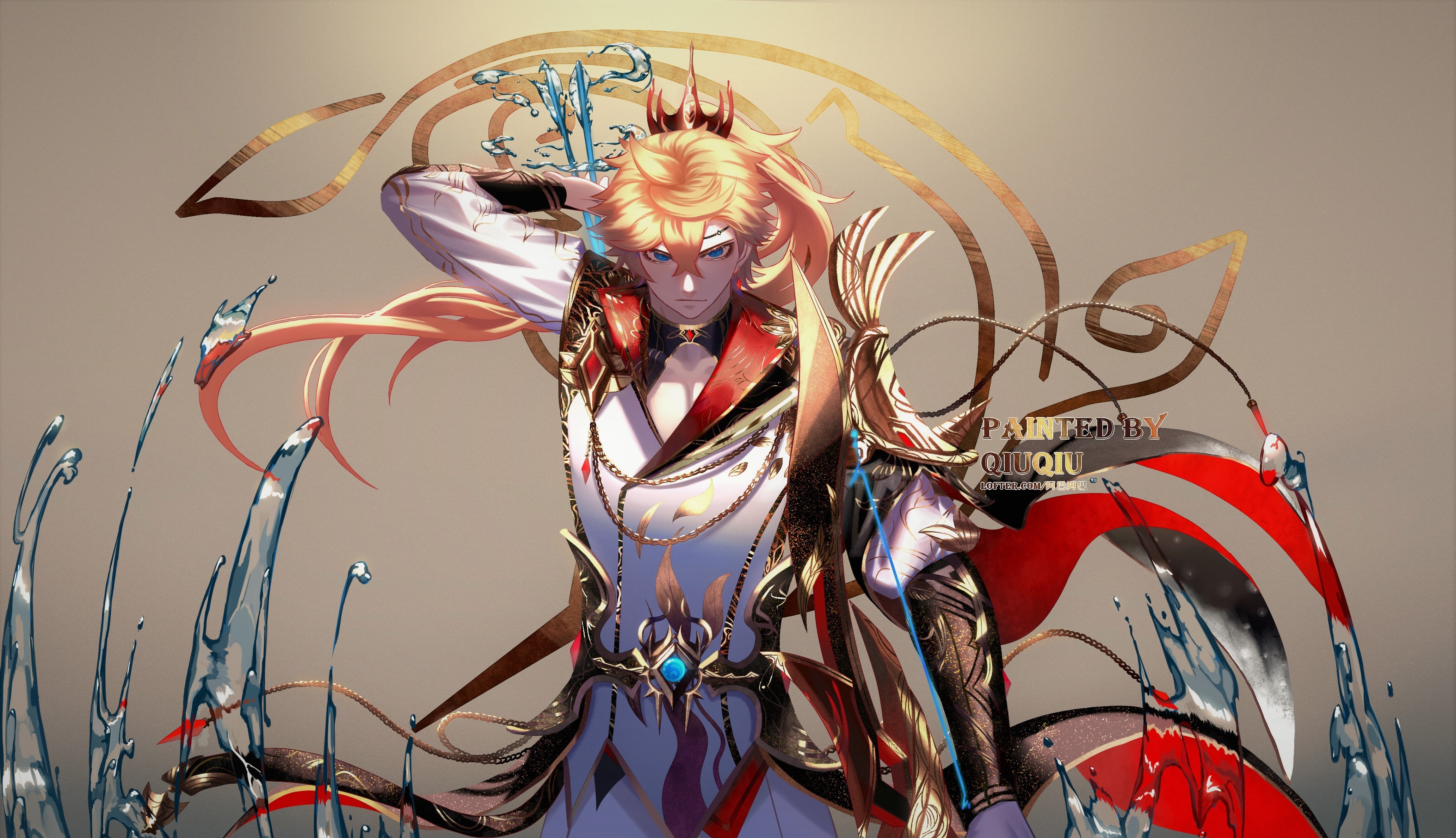 Tartaglia Childe from Genshin Impact 4K HD Wallpaper