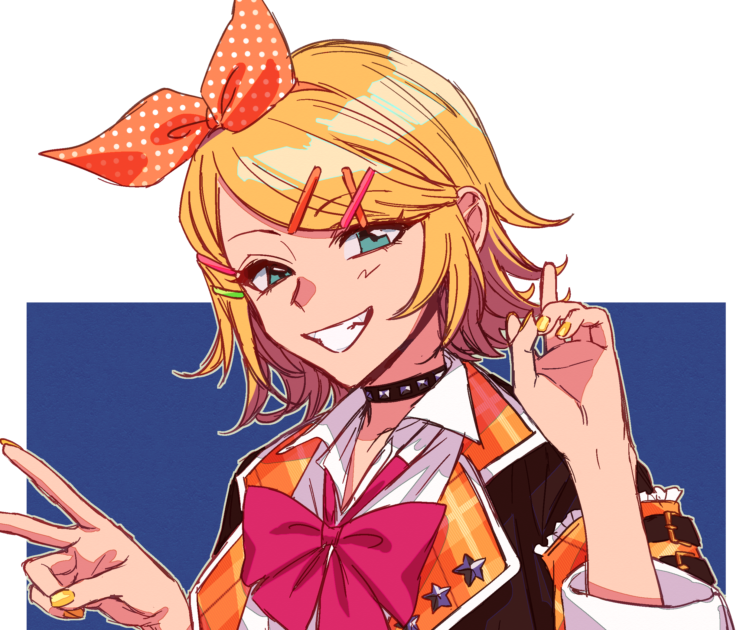 Rin Kagamine from Project Sekai: Colorful Stage! Feat. Hatsune Miku HD Wallpaper
