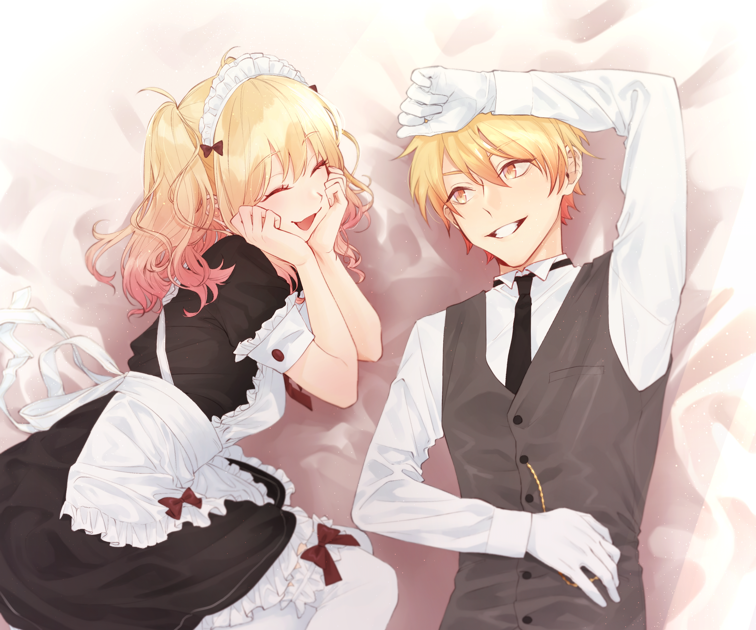 Tenma Saki and Tenma Tsukasa from Project Sekai HD Wallpaper