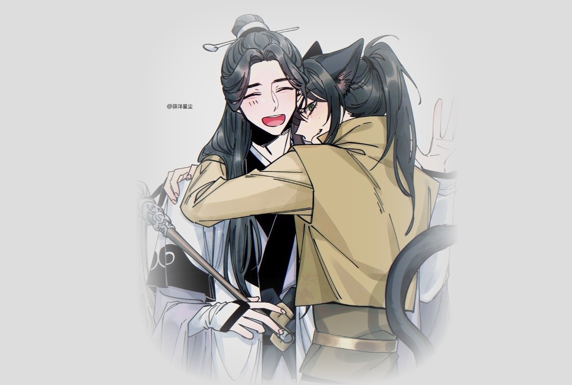 Xiao Xingchen and Xue Yang from Mo Dao Zu Shi HD Wallpaper