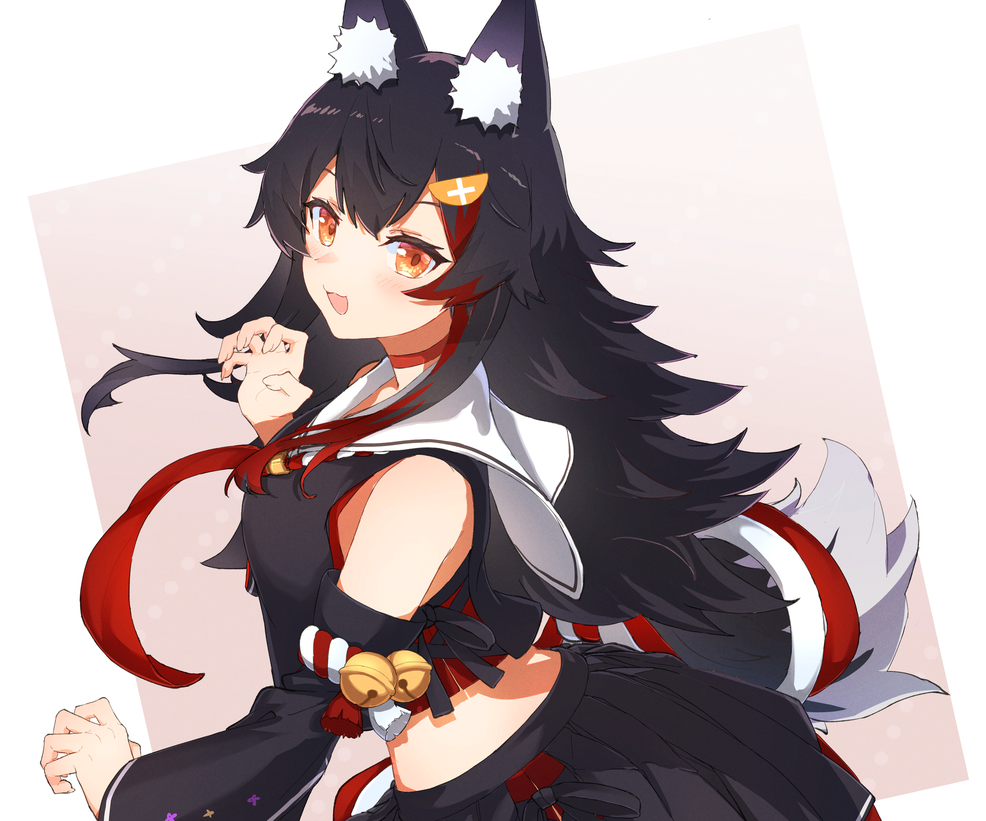Ookami Mio from Hololive HD Wallpaper