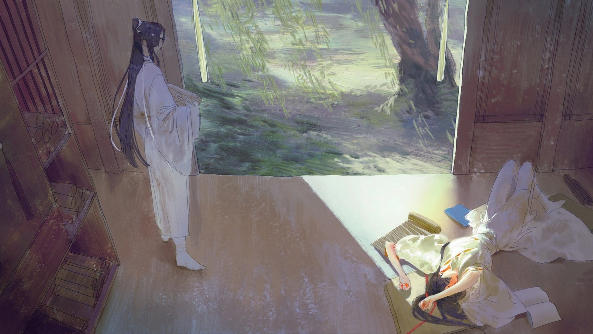 Wei Wuxian and Lan Wangji from Mo Dao Zu Shi HD Wallpaper