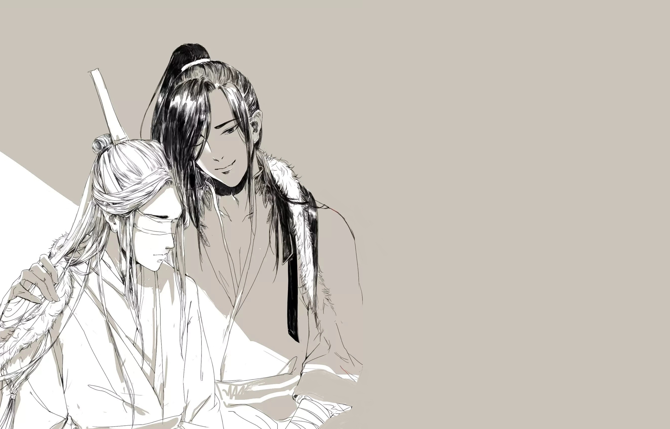 Xiao Xingchen and Xue Yang from Mo Dao Zu Shi HD Wallpaper