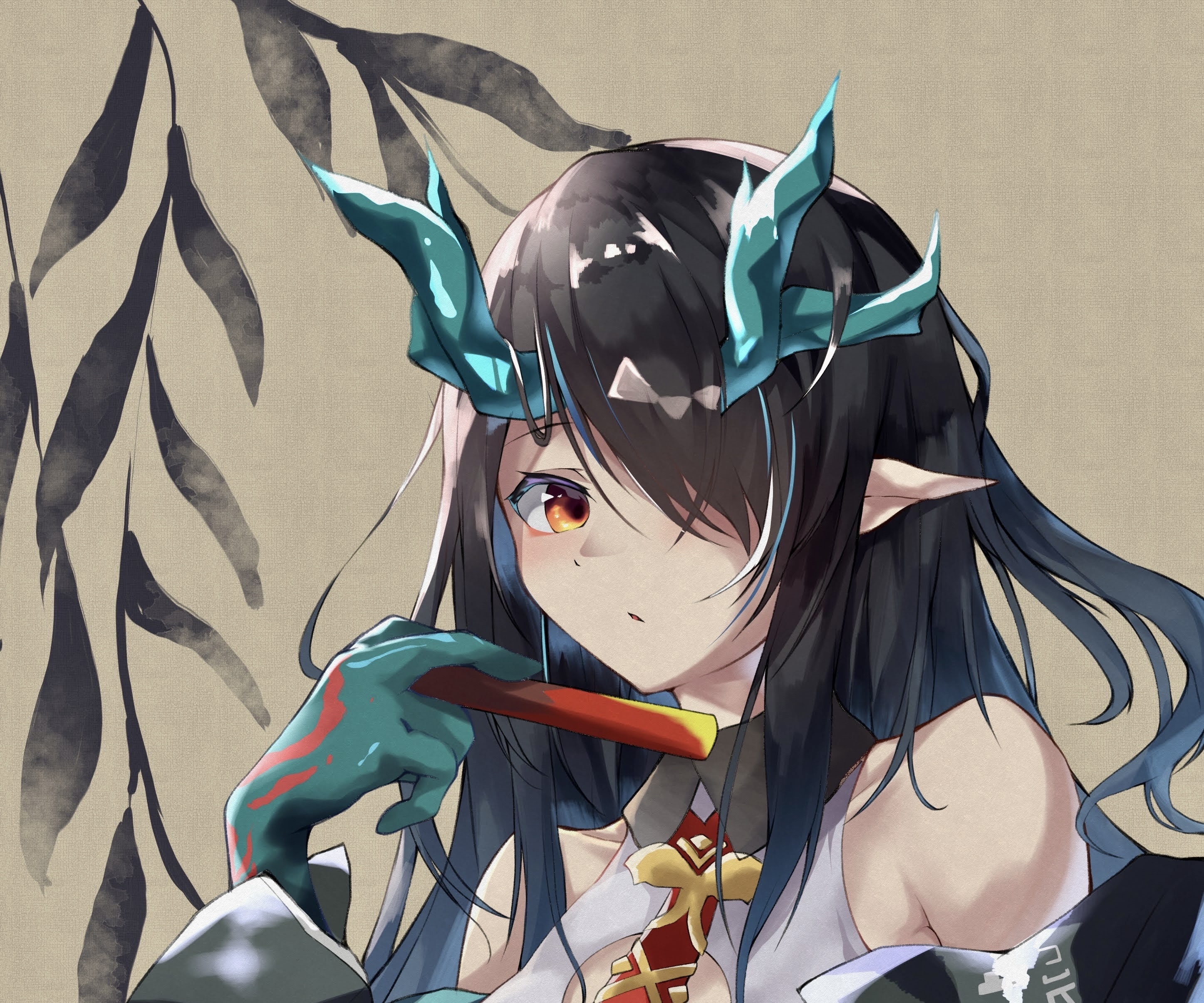 Dusk from Arknights HD Wallpaper