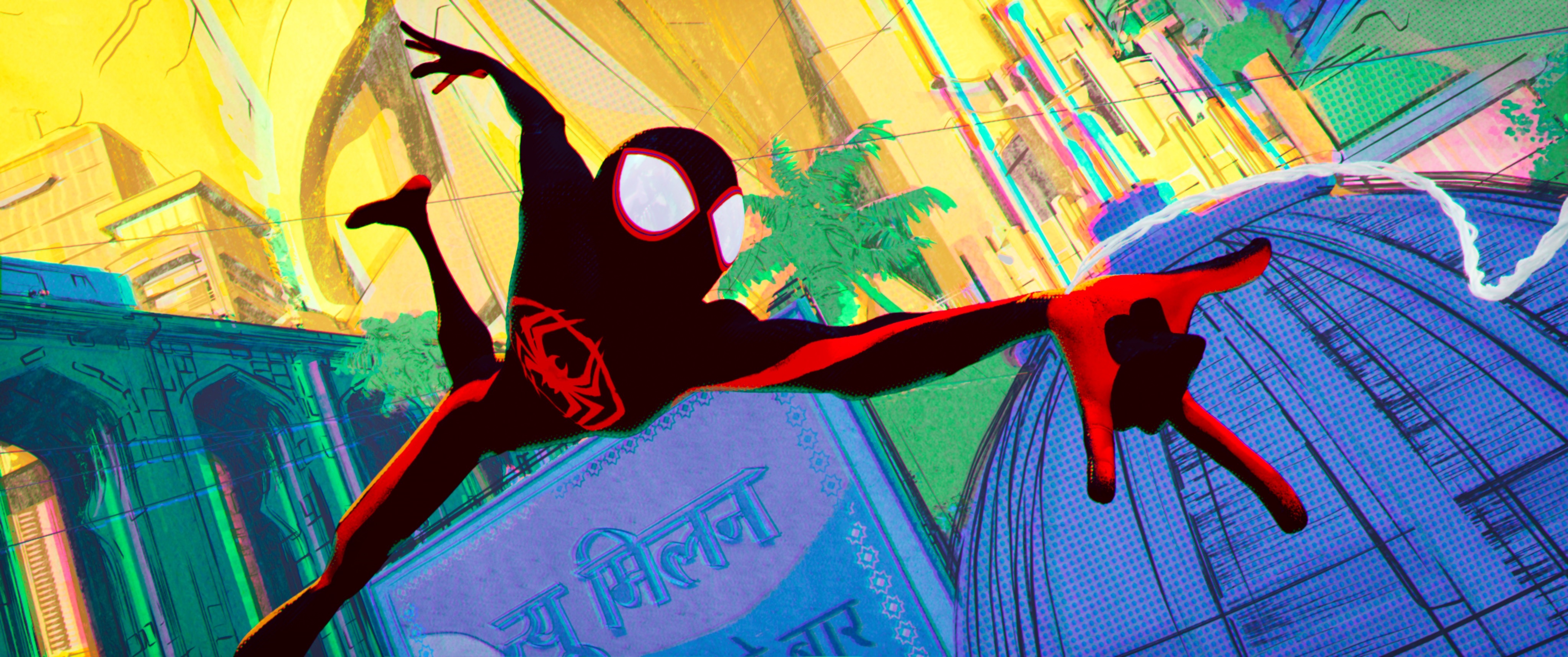 Miles Morales from Spider-Man: Across the Spider-Verse HD Wallpaper