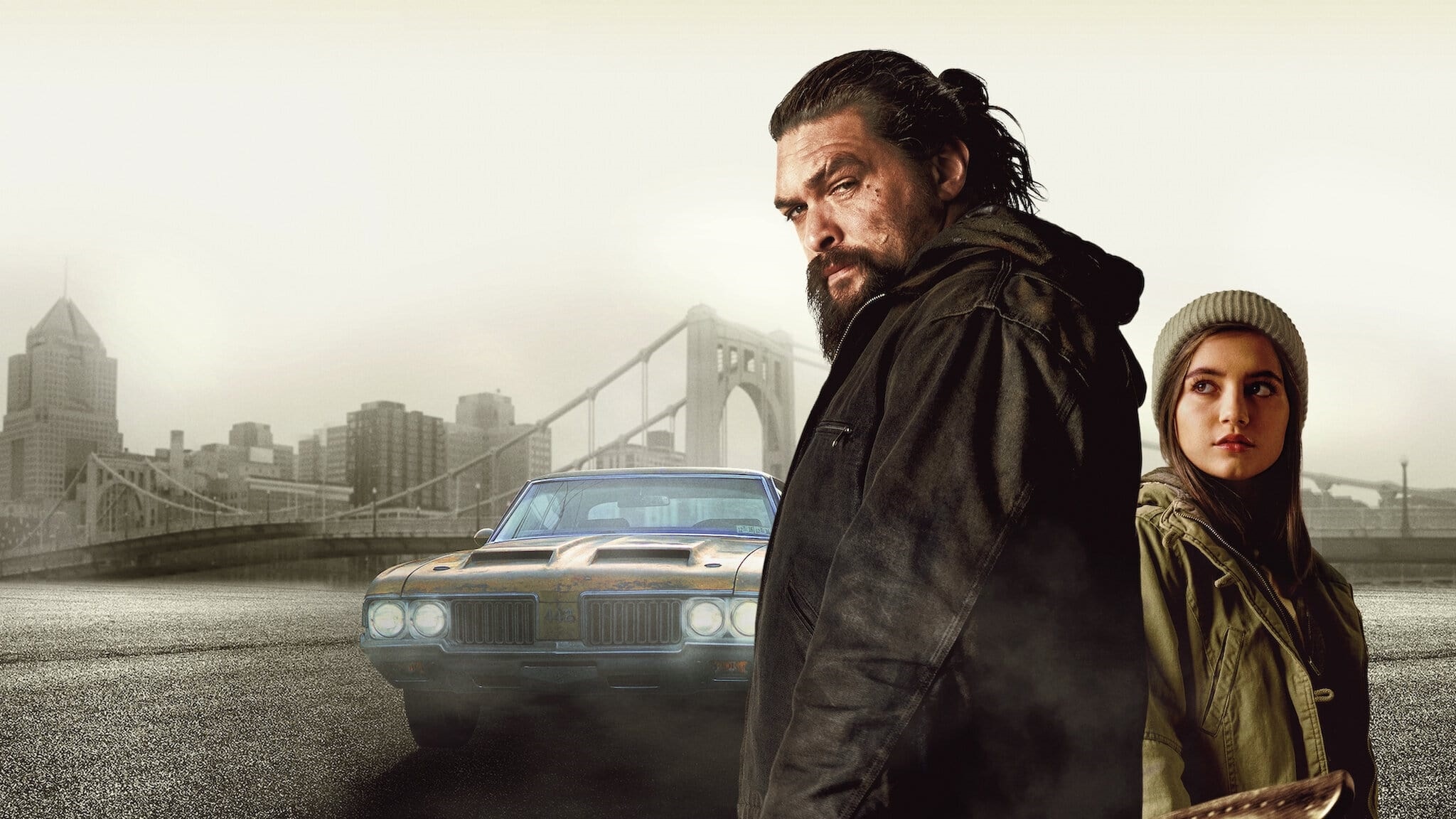 Jason Momoa and Isabela Merced in Sweet Girl HD Wallpaper