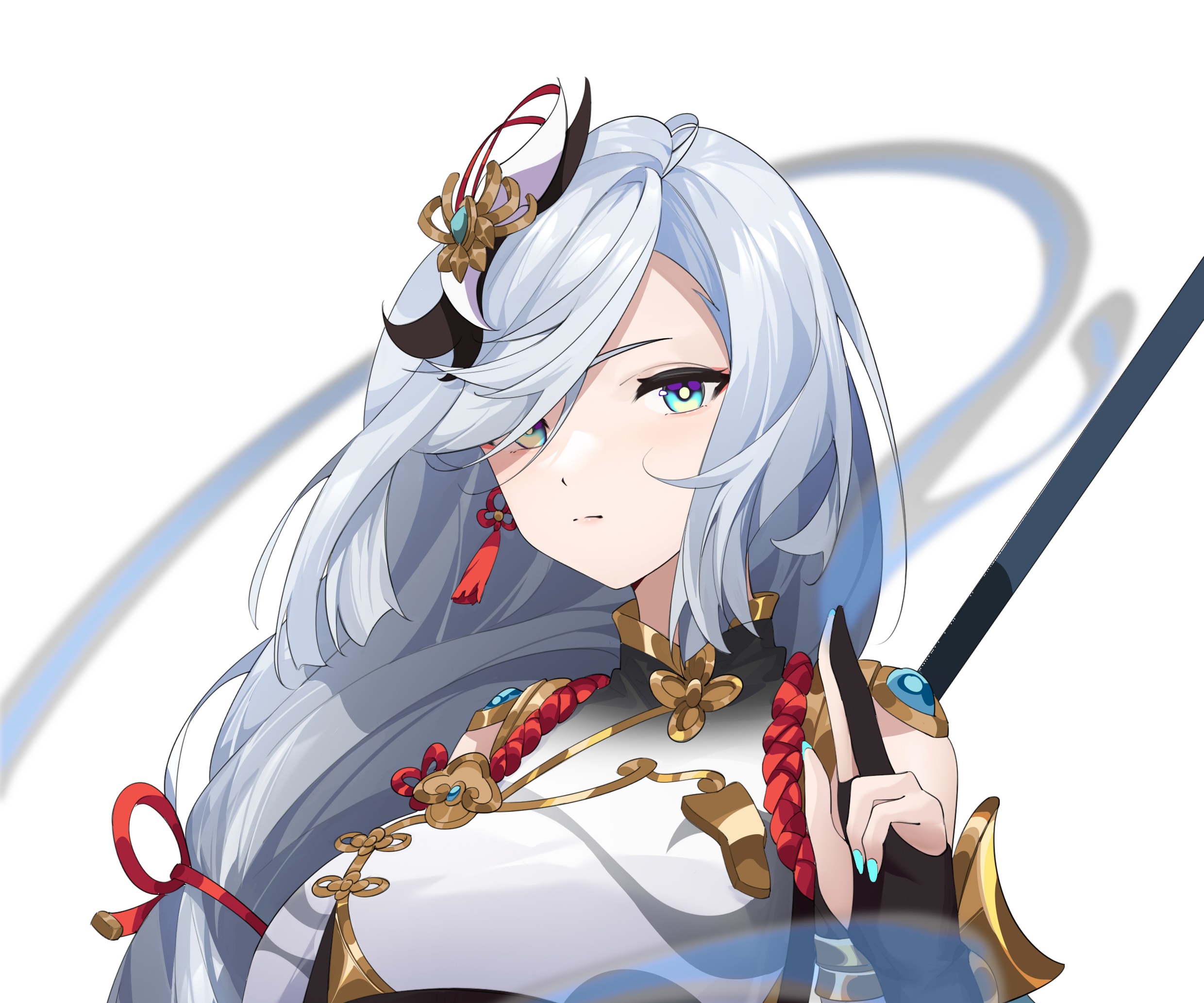 Shenhe from Genshin Impact HD Wallpaper