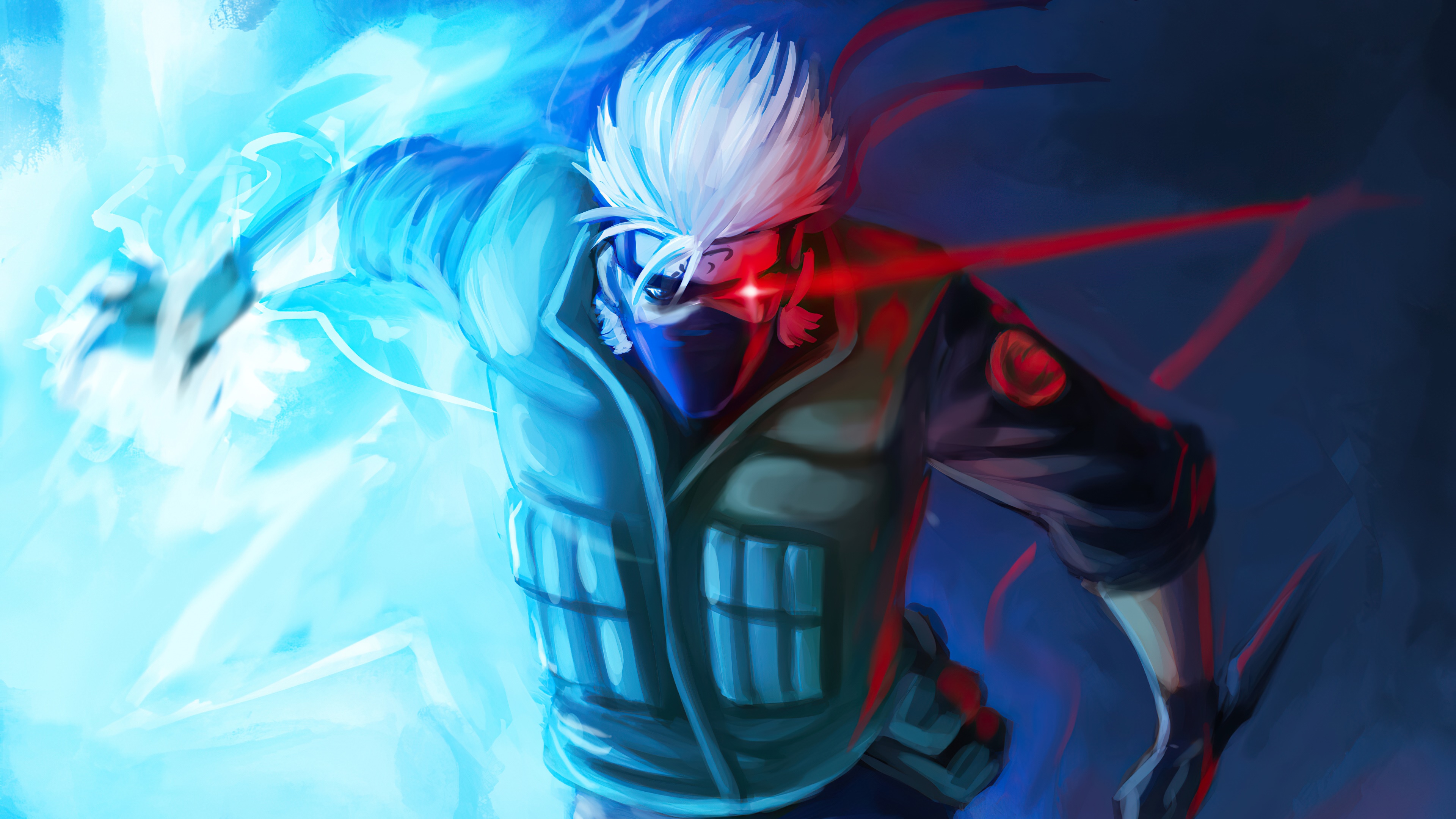 Kakashi Hatake from Naruto 4K HD Wallpaper