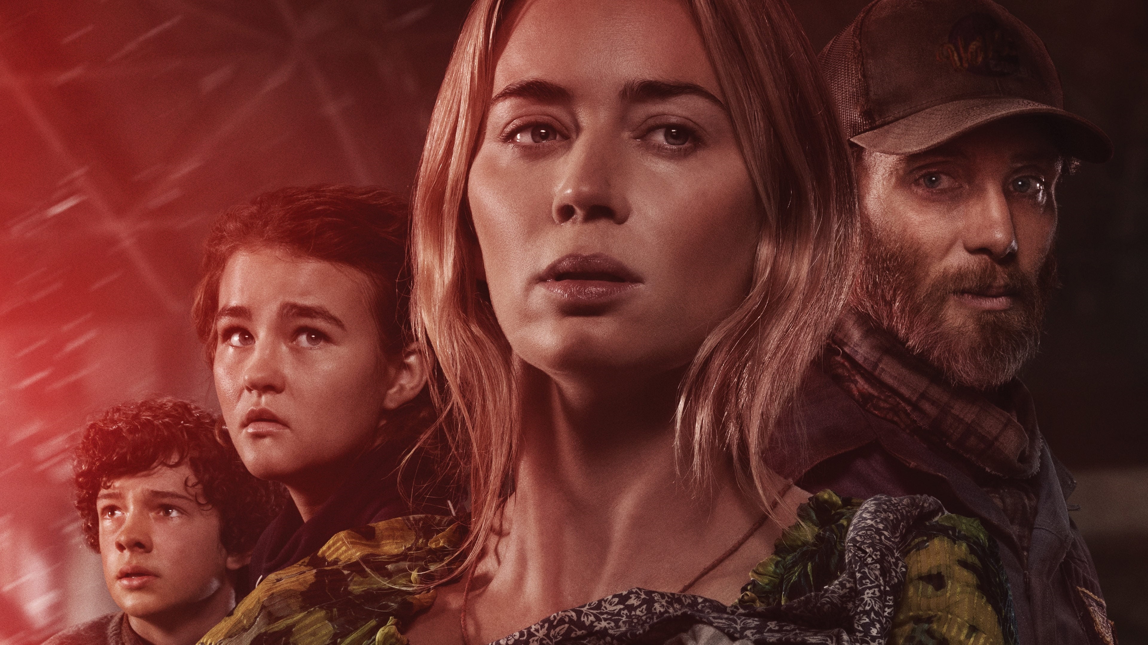 A Quiet Place Part II 4K: Emily Blunt, Millicent Simmonds, Noah Jupe, Cillian Murphy HD Wallpaper