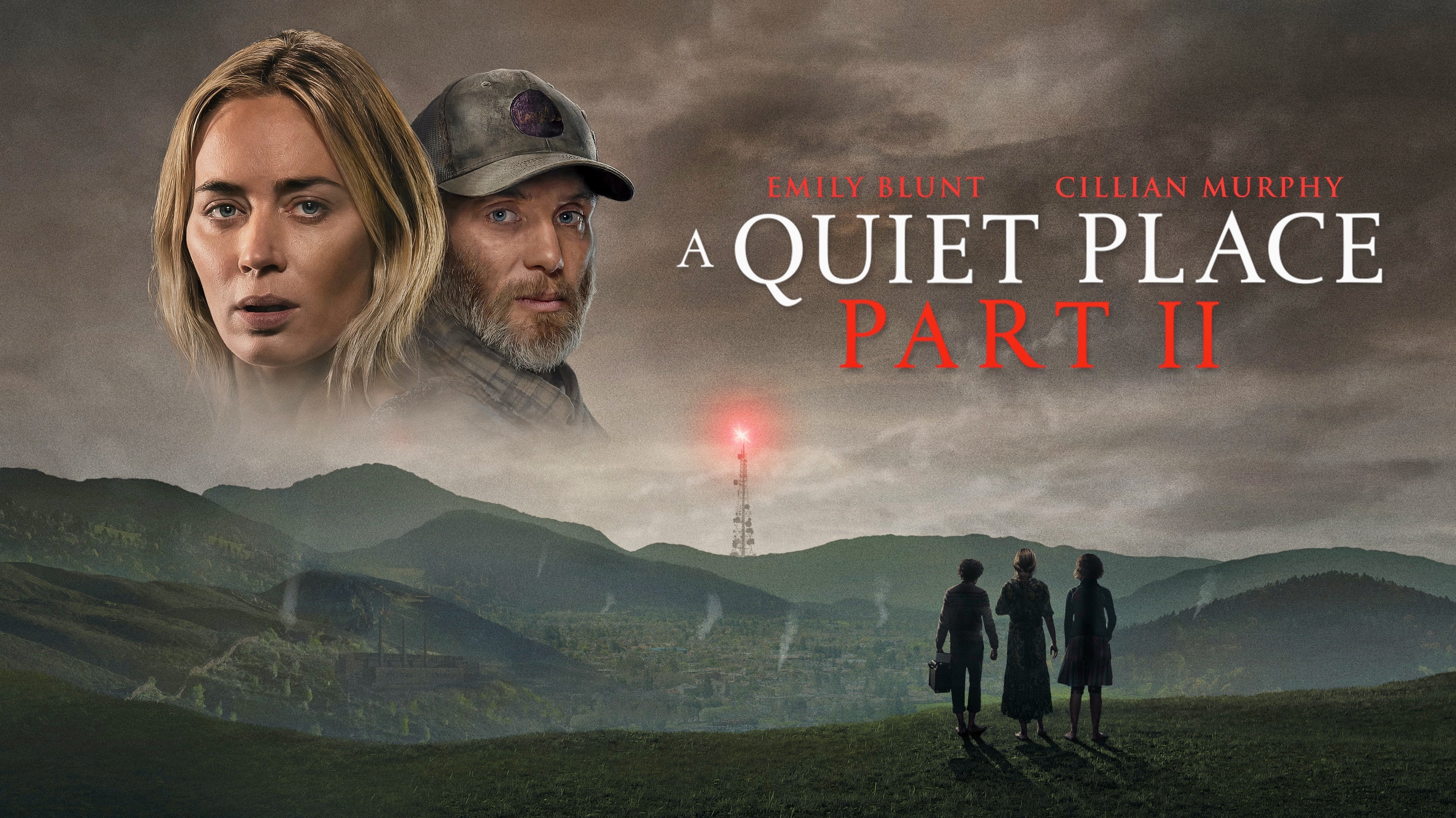 A Quiet Place Part II 4K starring Emily Blunt and Cillian Murphy HD Wallpaper